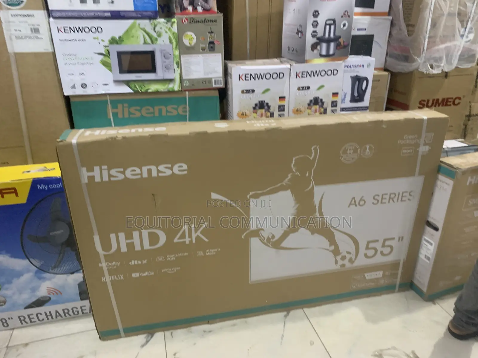 Hisense 55 Inches Smart Tv – Dolby Audio Built-In