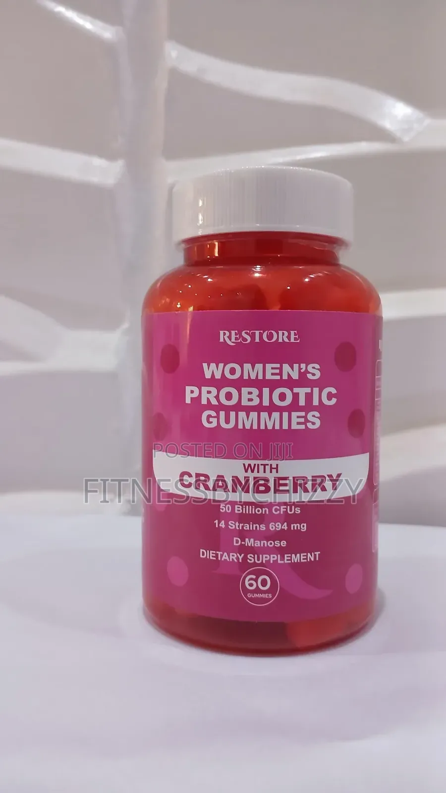 Restore Women's Probiotics With Cranberry X 60 Gummies