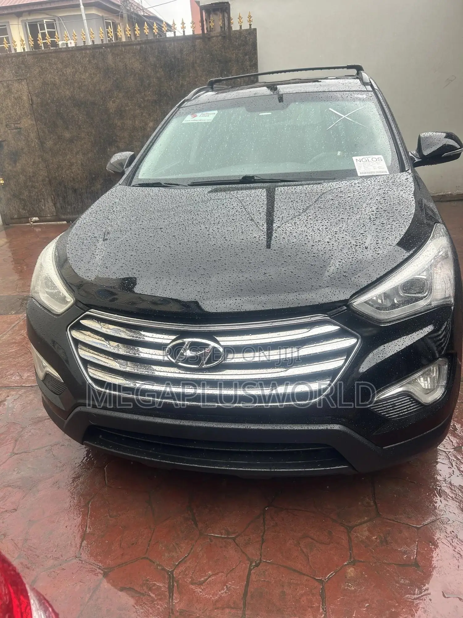 Hyundai Santa Fe Limited 4dr SUV AWD (3.3L 6cyl 6A) 2014 Black