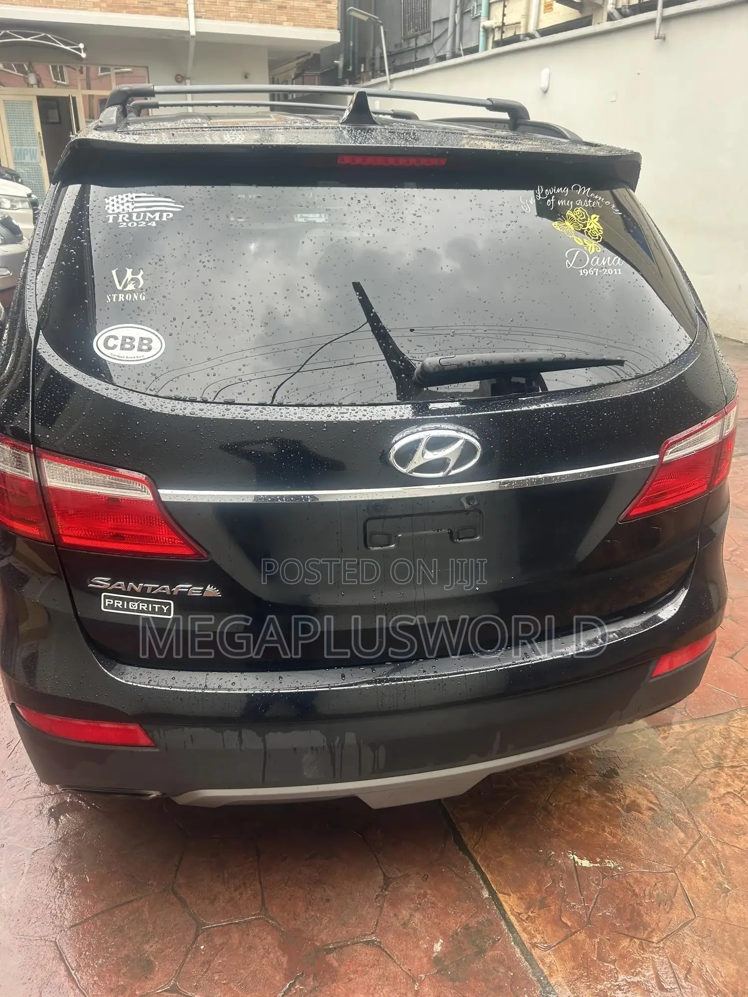 Hyundai Santa Fe Limited 4dr SUV AWD (3.3L 6cyl 6A) 2014 Black