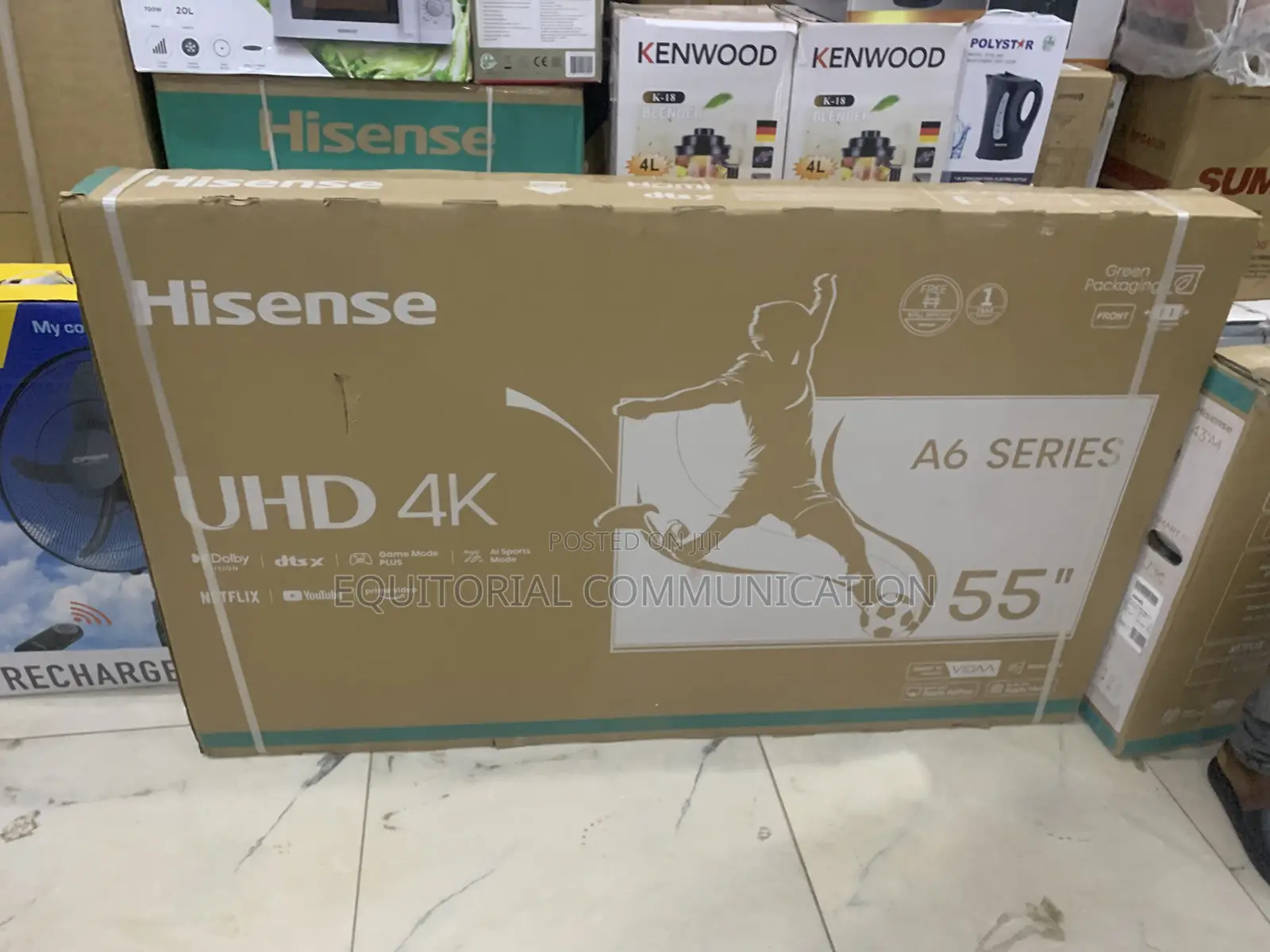 Hisense 55 Inches Uhd Smart Tv - Your Perfect Entertainment Upgrade
