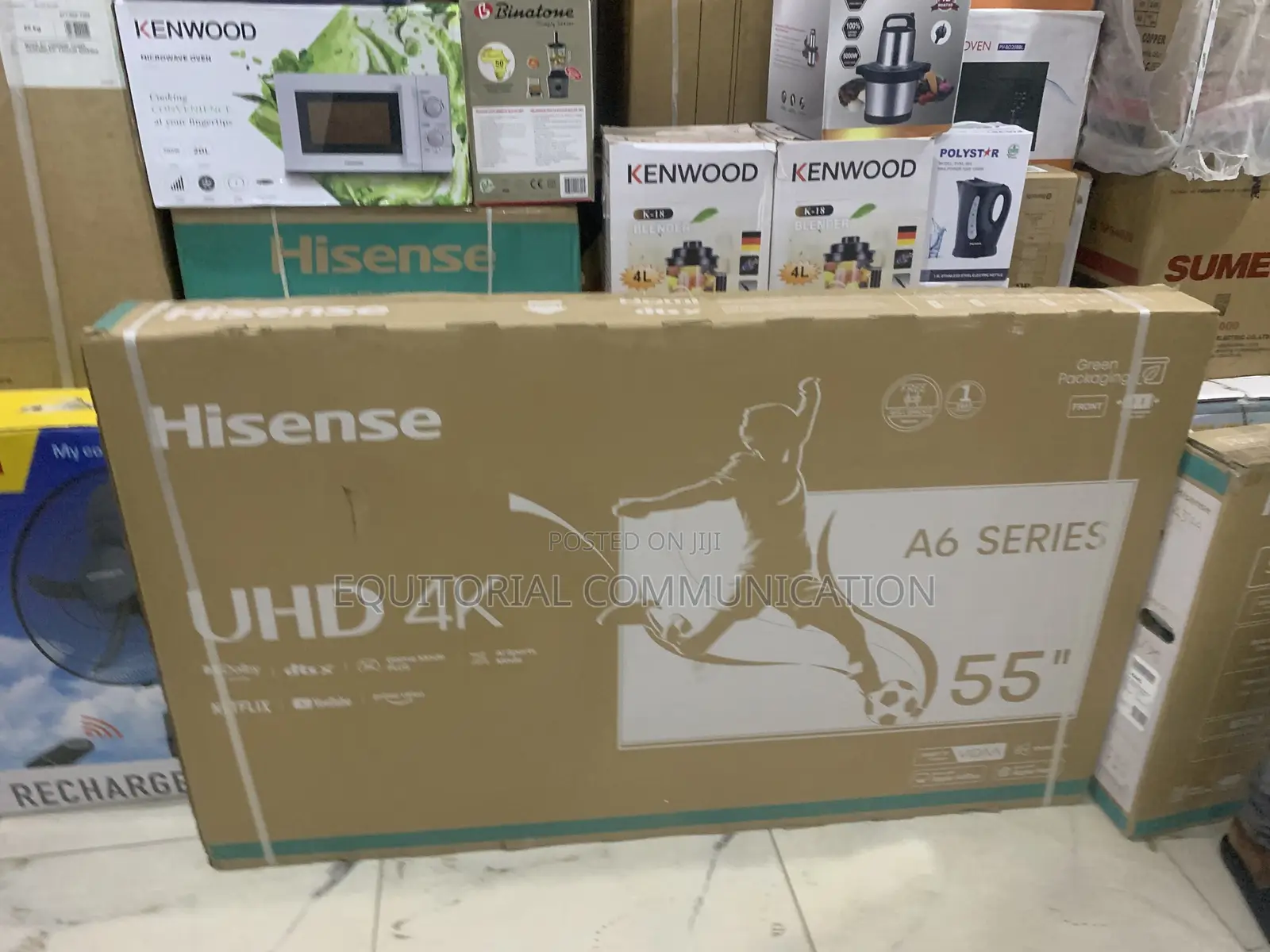 Hisense 55 Inches Uhd Smart Tv - Your Perfect Entertainment Upgrade