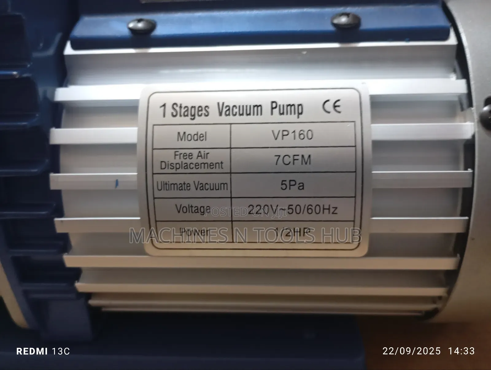 Vp160 Vacuum Pump