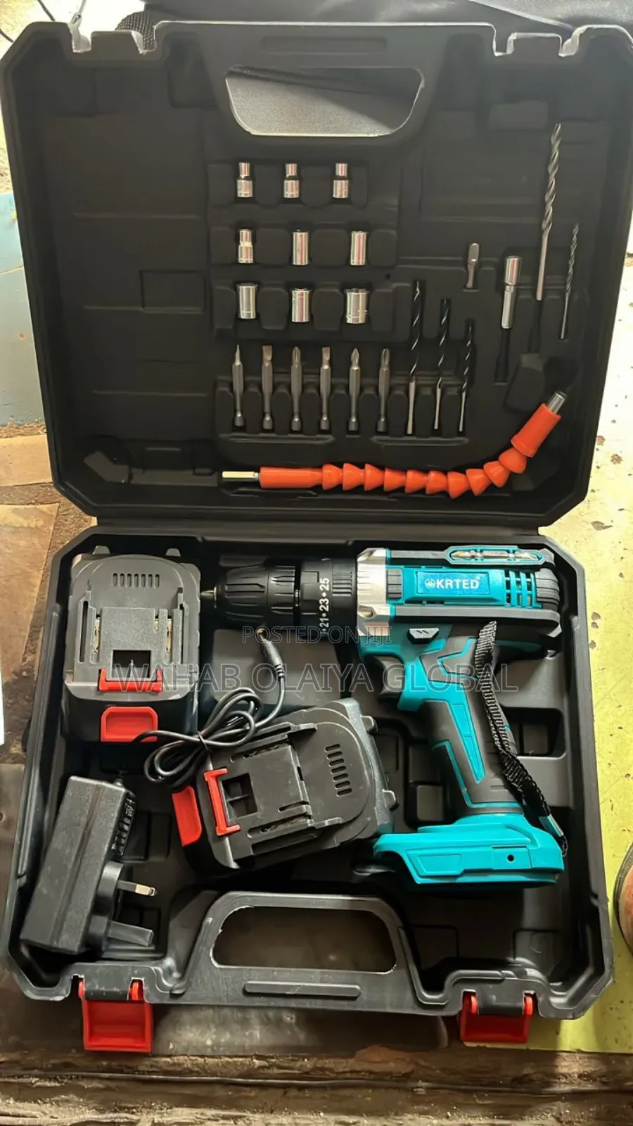 Krted Cordless Drill Machine – Powerful Portable