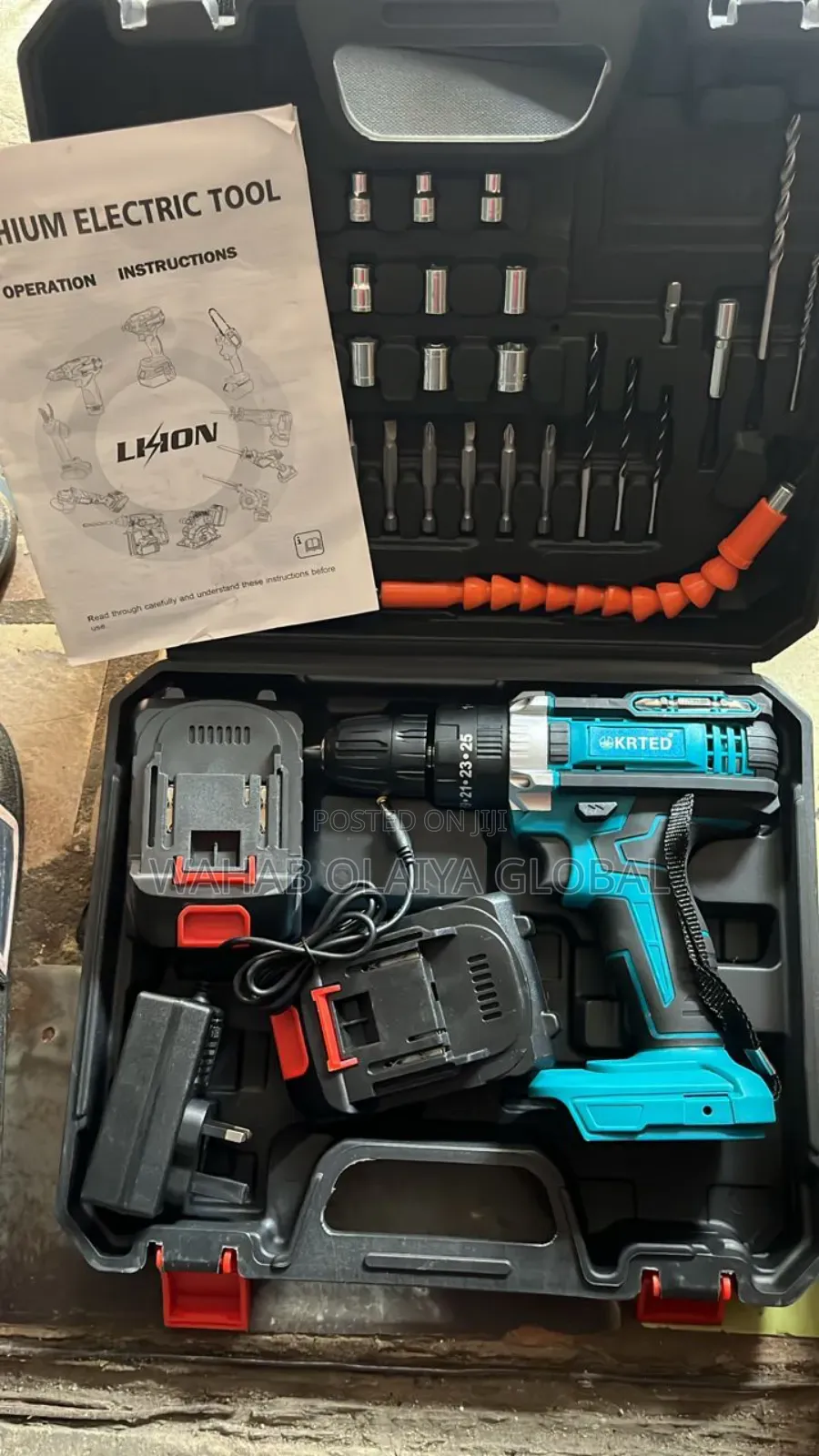 Krted Cordless Drill Machine – Powerful Portable