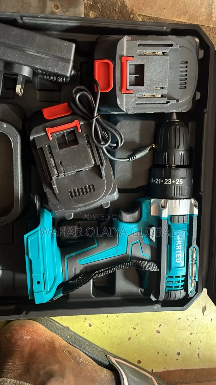 Krted Cordless Drill Machine – Powerful Portable