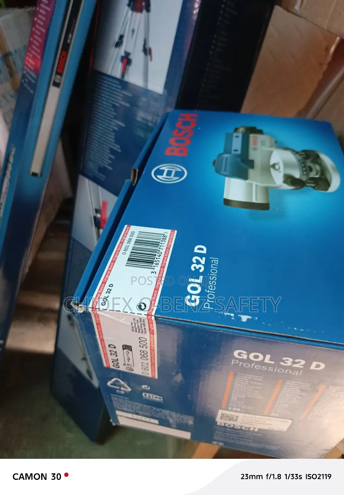 120m Bosch Gol 32d Professional Optical Level