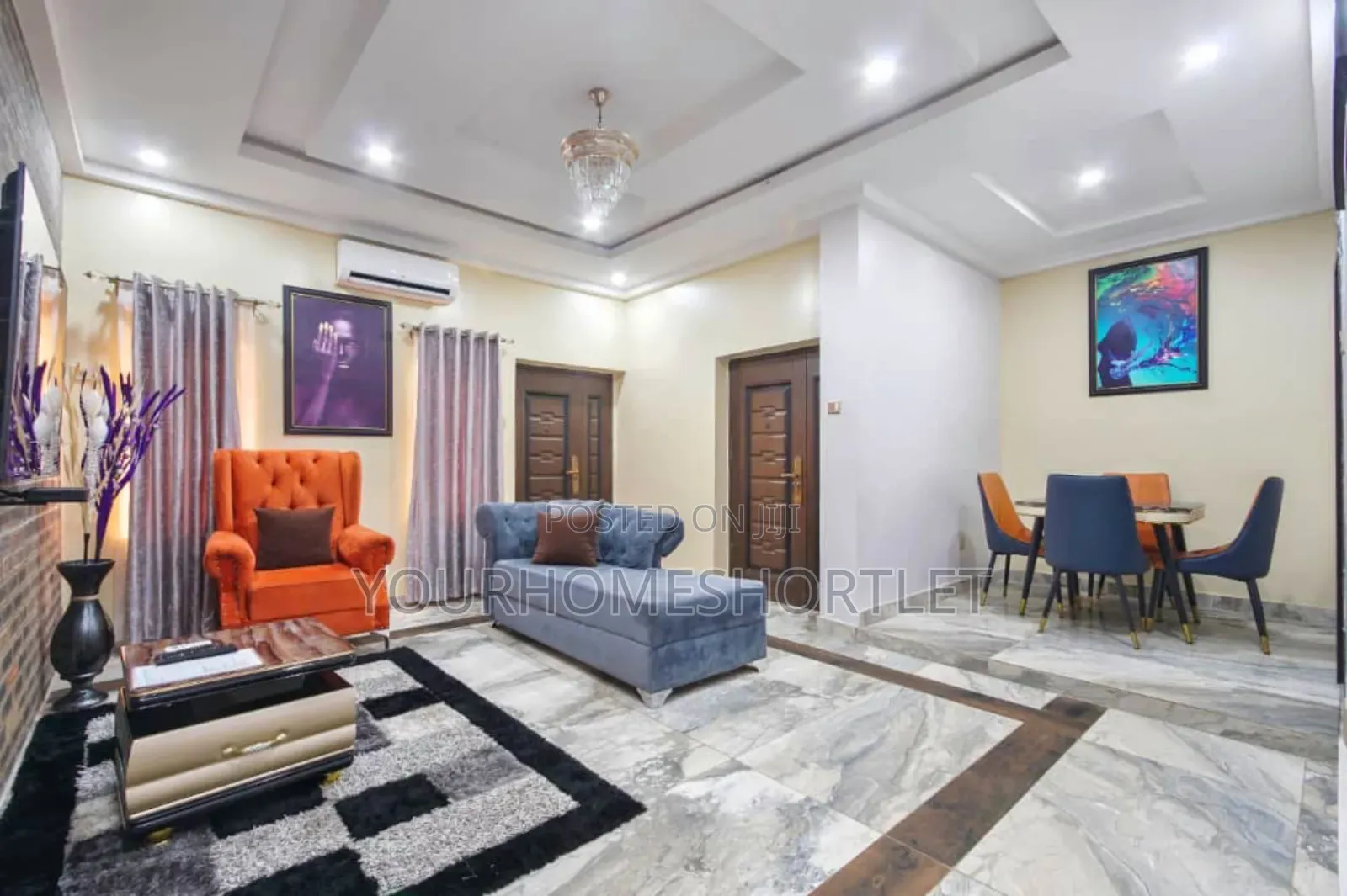 Tasteful Two Bedrooms Apartment With Table Tennis