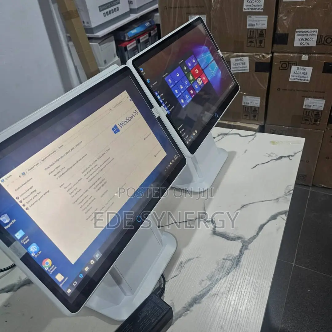 Double Screen Pos Machine for Commercial Businesses
