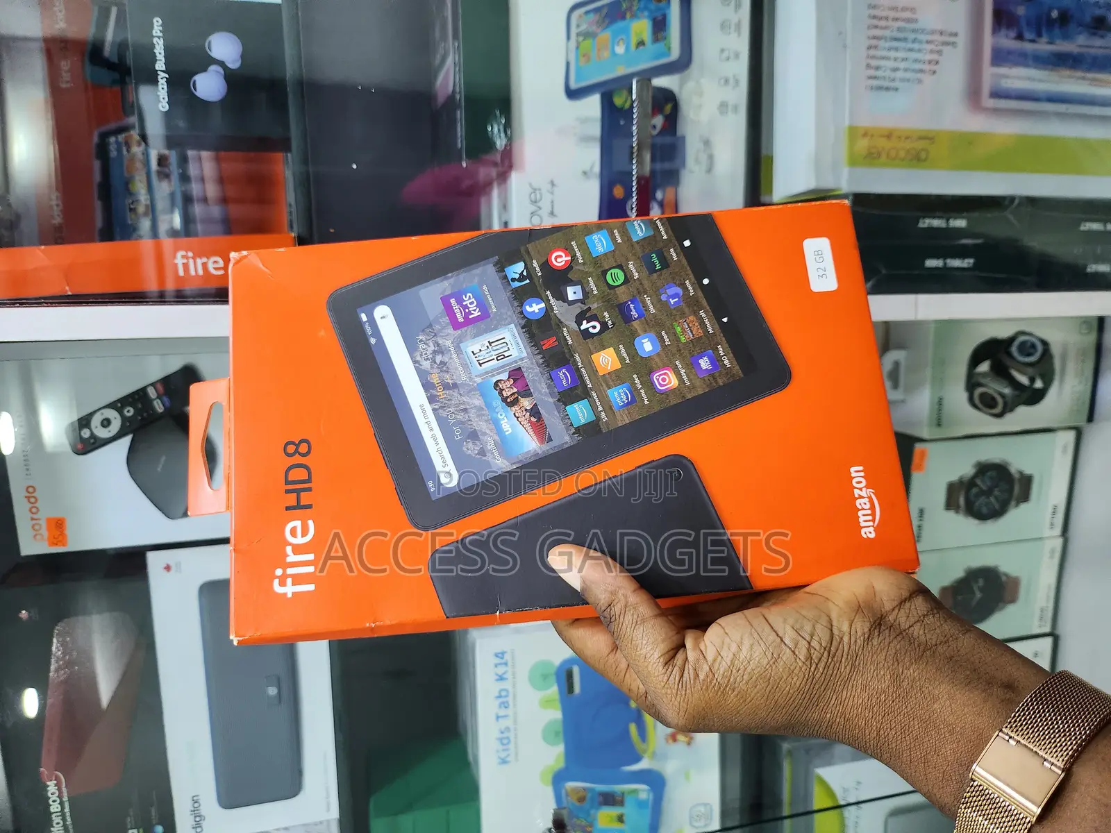 New Amazon Fire HD 8 32 GB Gray