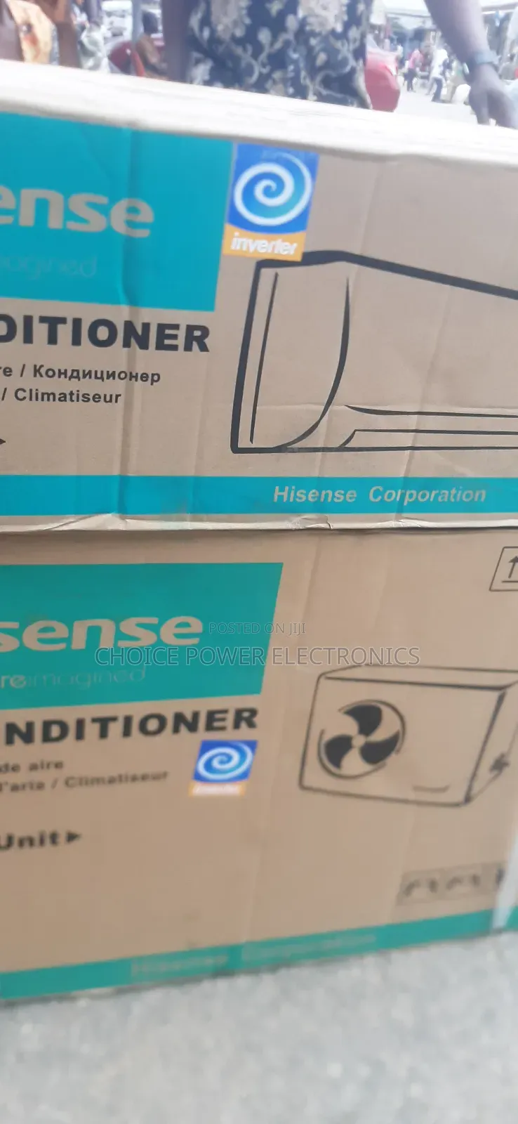 Brand New Hisense Inverter Ac 2hp 100% Copper