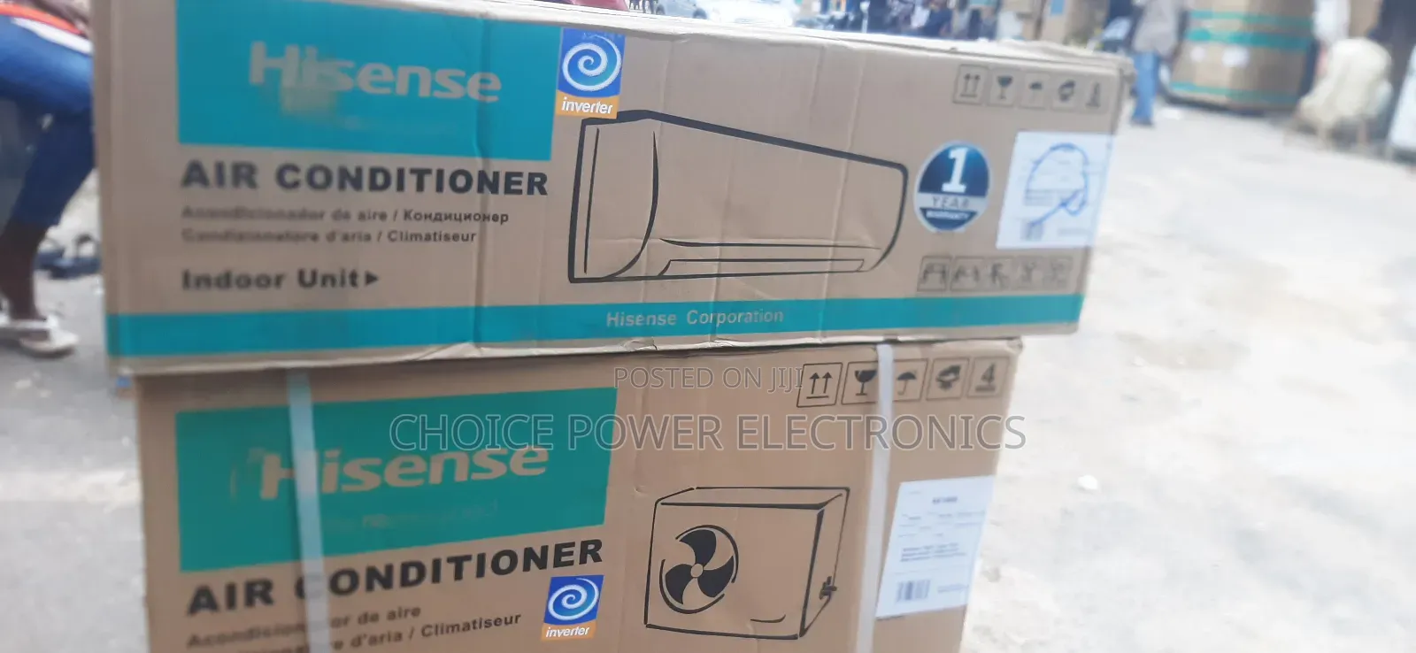 Brand New Hisense Inverter Ac 2hp 100% Copper