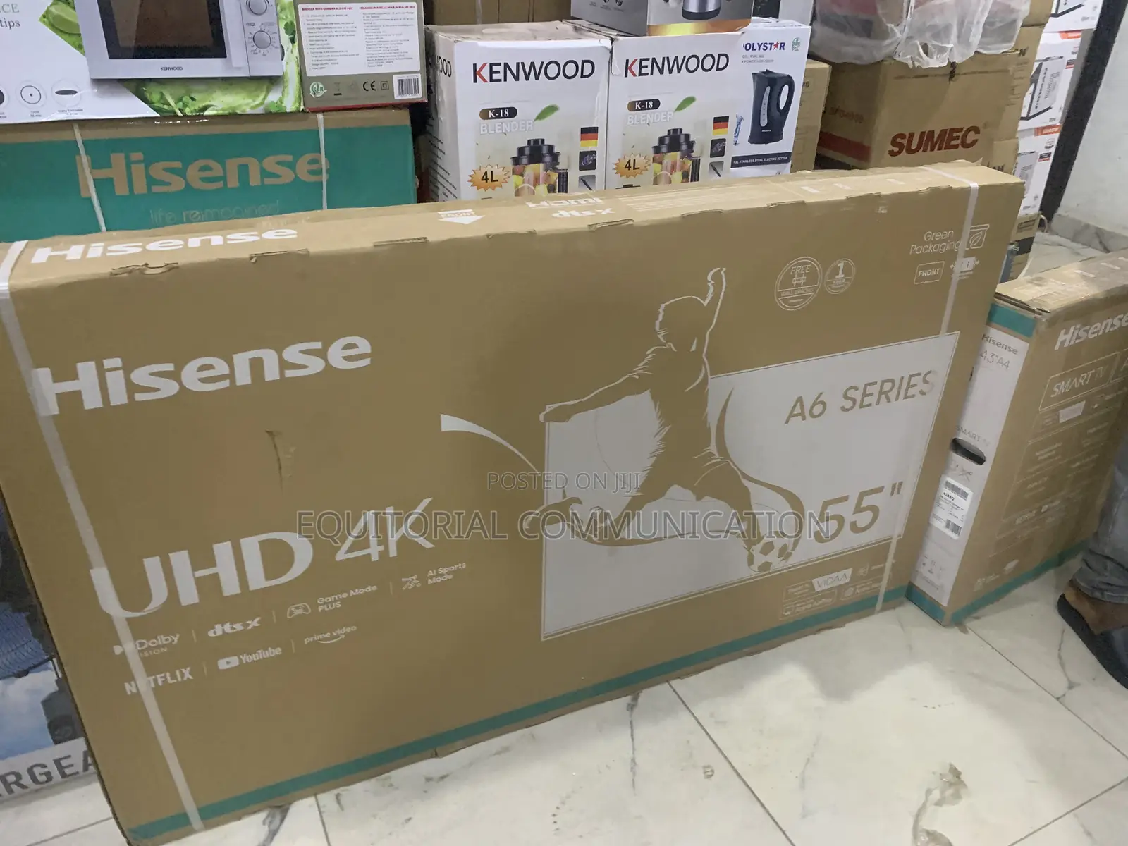 Hisense 55-Inch Uhd Smart Tv – Hdmi, Usb, Screen Cast