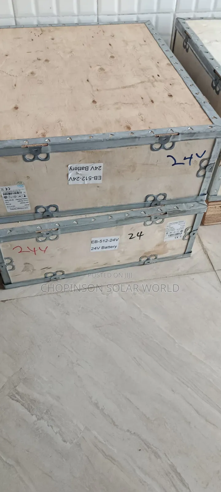 Solar Energy Luxus Lithium Ion Battery 5kwh/24votts