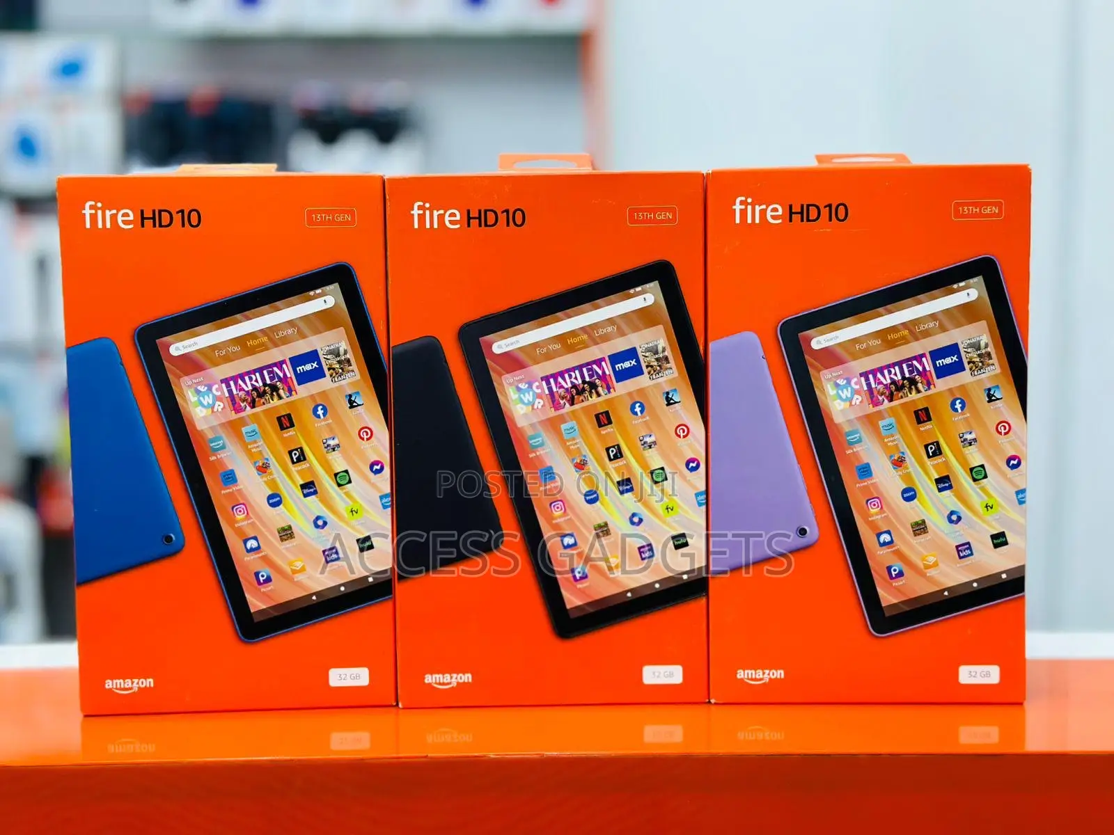 New Amazon Fire HD 10 32 GB Blue