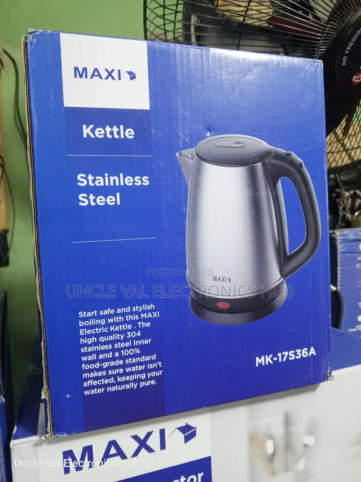 Maxi Stainless Electric Kettle