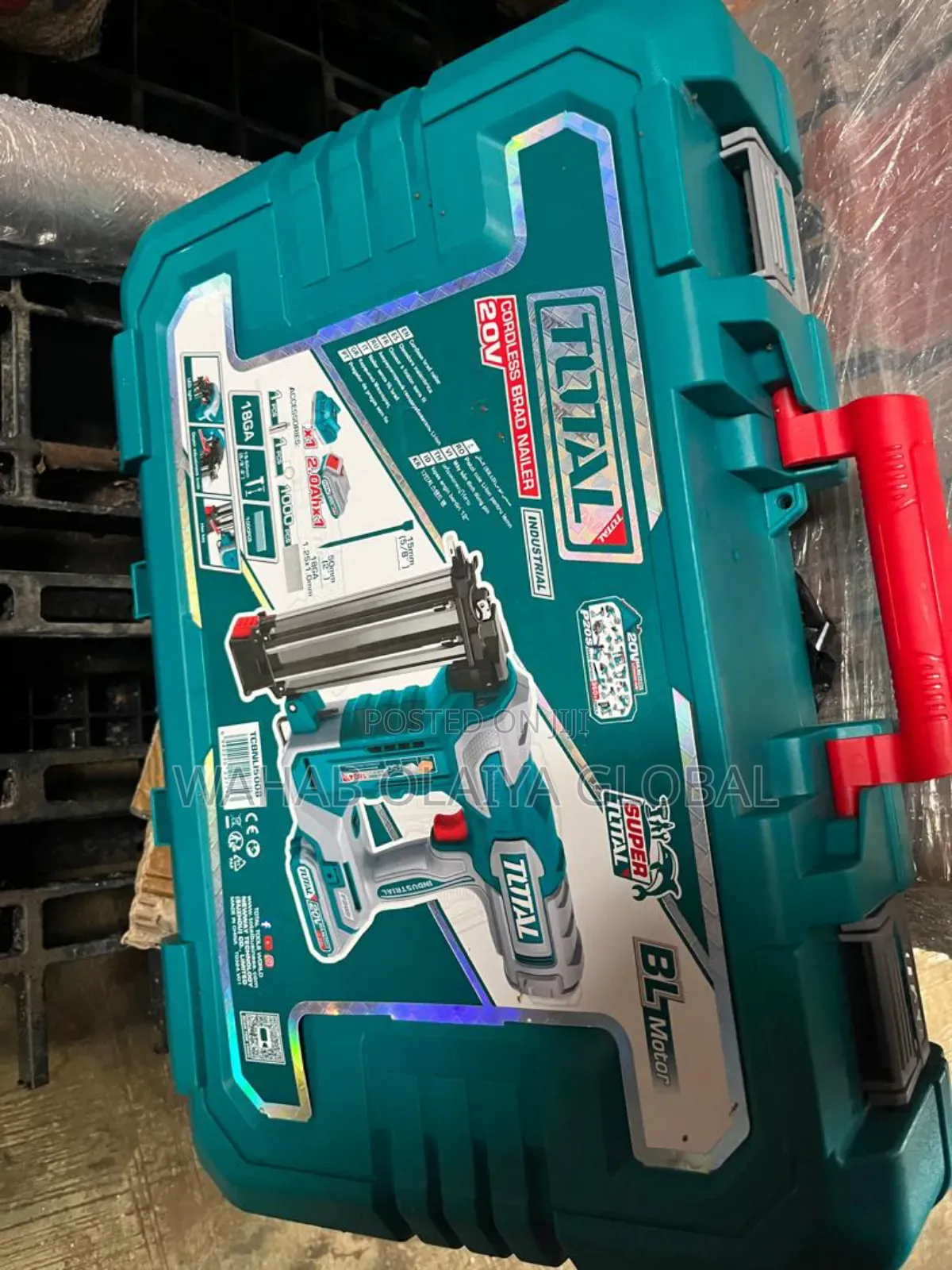 20v Cordless Brad Nailer – Fast Efficient Nailing Tool