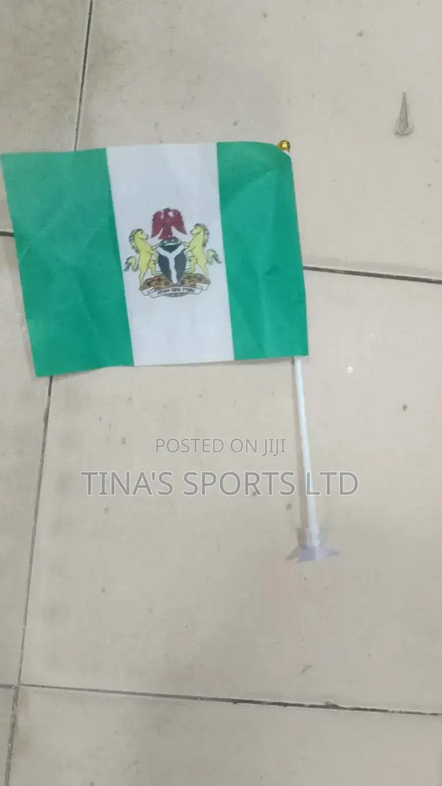 Nigeria Hand Flag