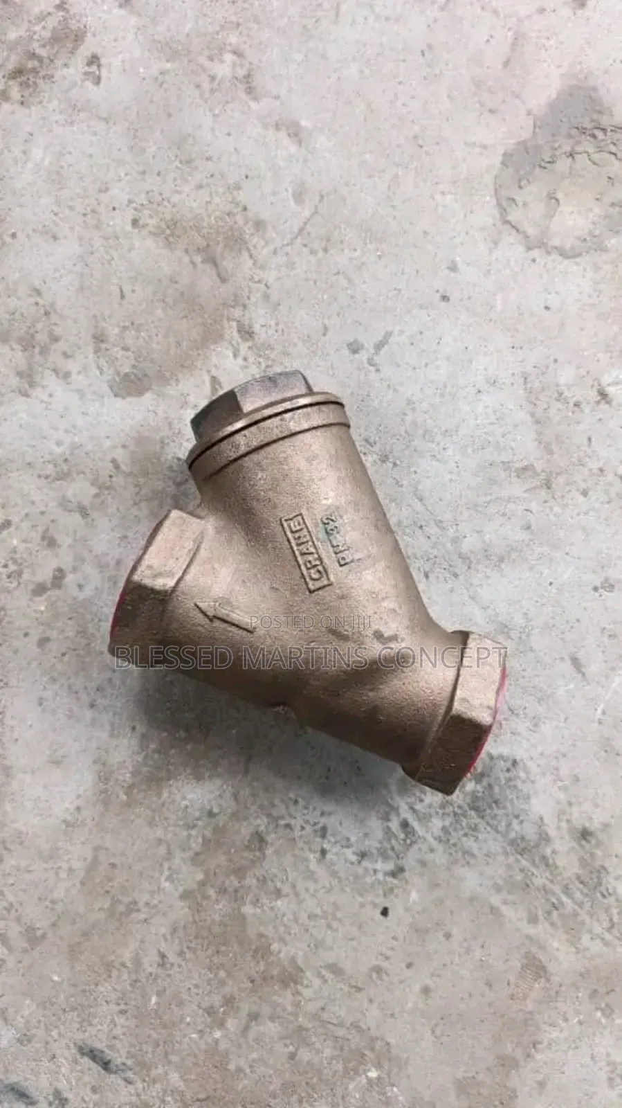 1 1⁄2" Crane Y Strainer