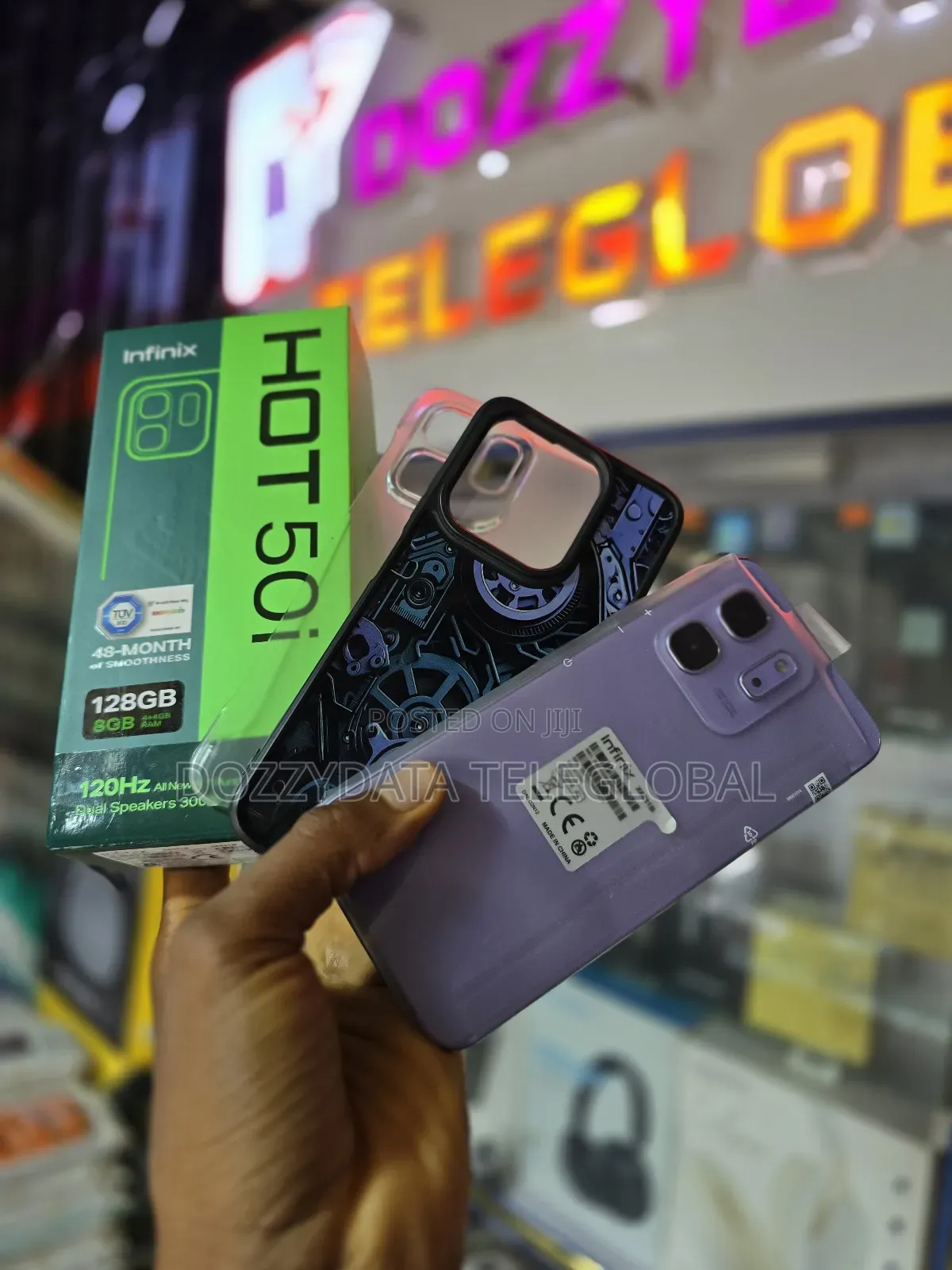 Infinix Hot 50i 128 GB Purple