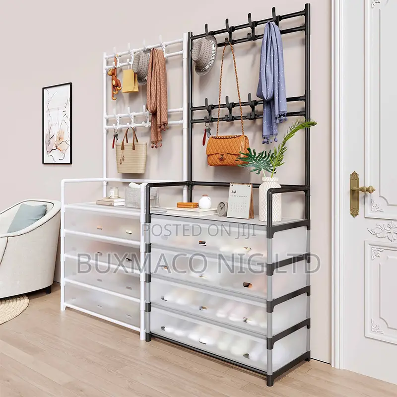 Multipurpose Dust-Proof Shoe Rack, Bag, Hat Cap ,Tie Organizer