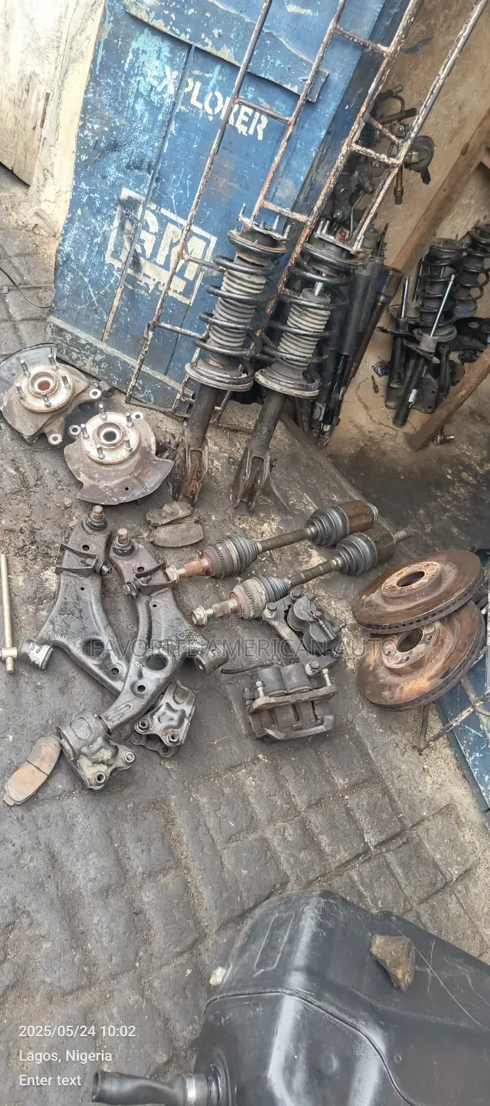 Front Shaft Ford Edge 07 - 2014