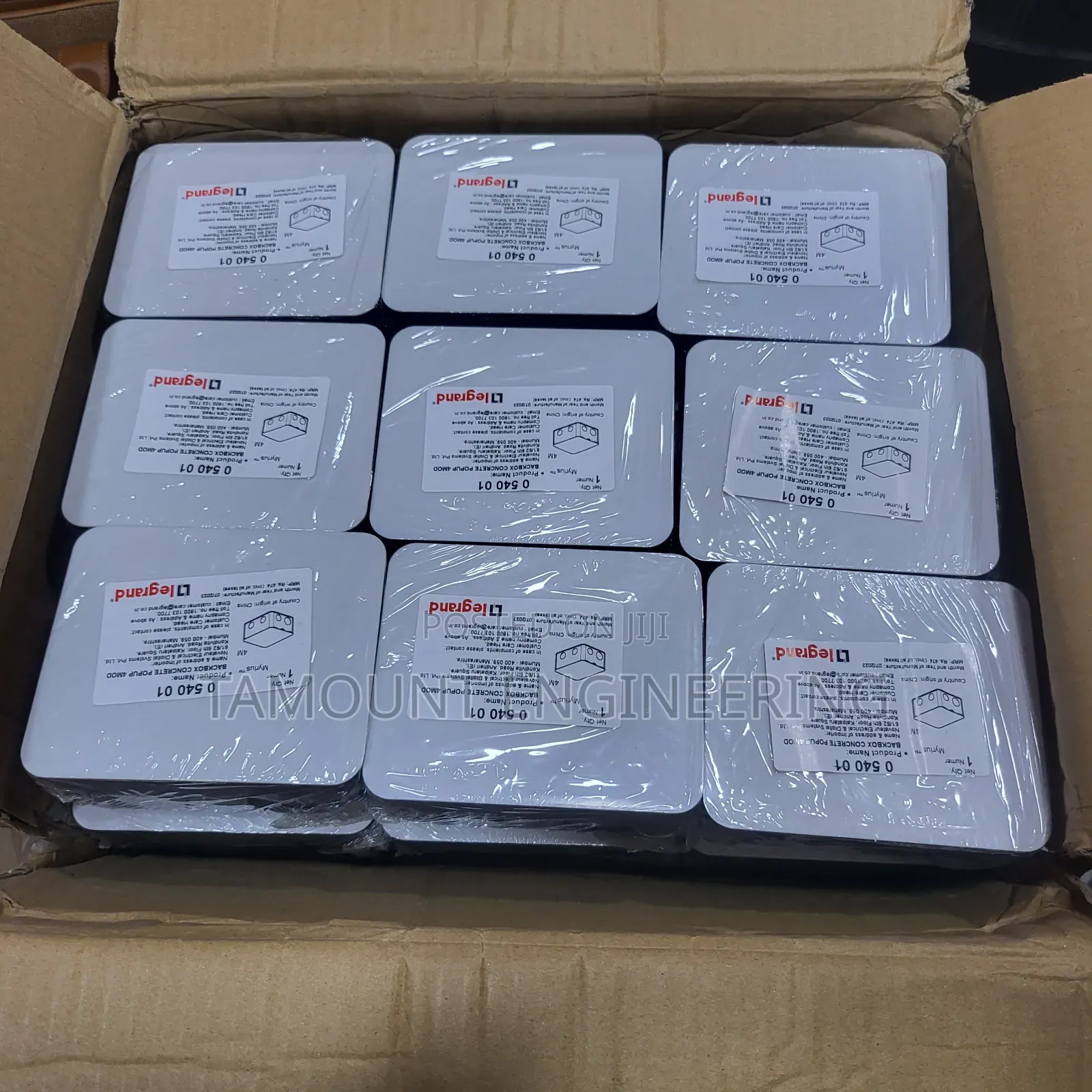 Legrand 4 Module Pop-up Back Box
