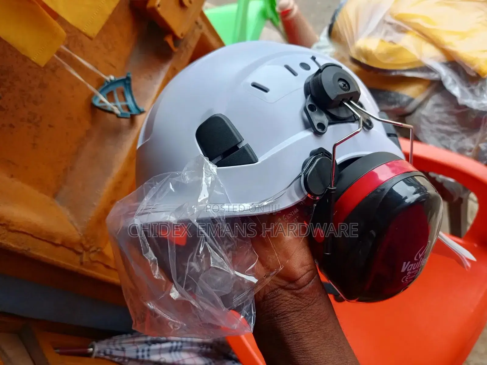 Safety Hard Hat Helmet With Accessories