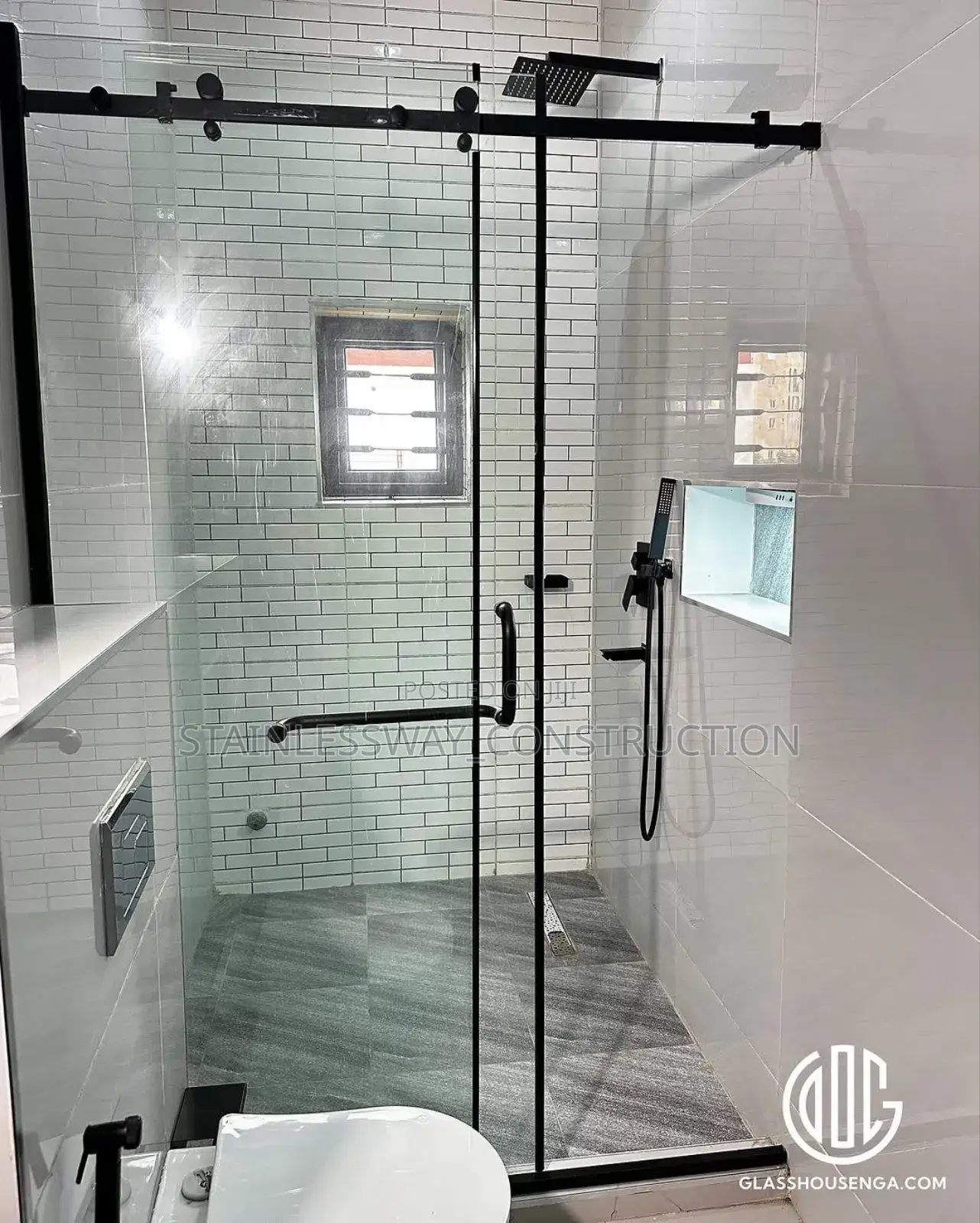 Shower Cubicle at Onitsha