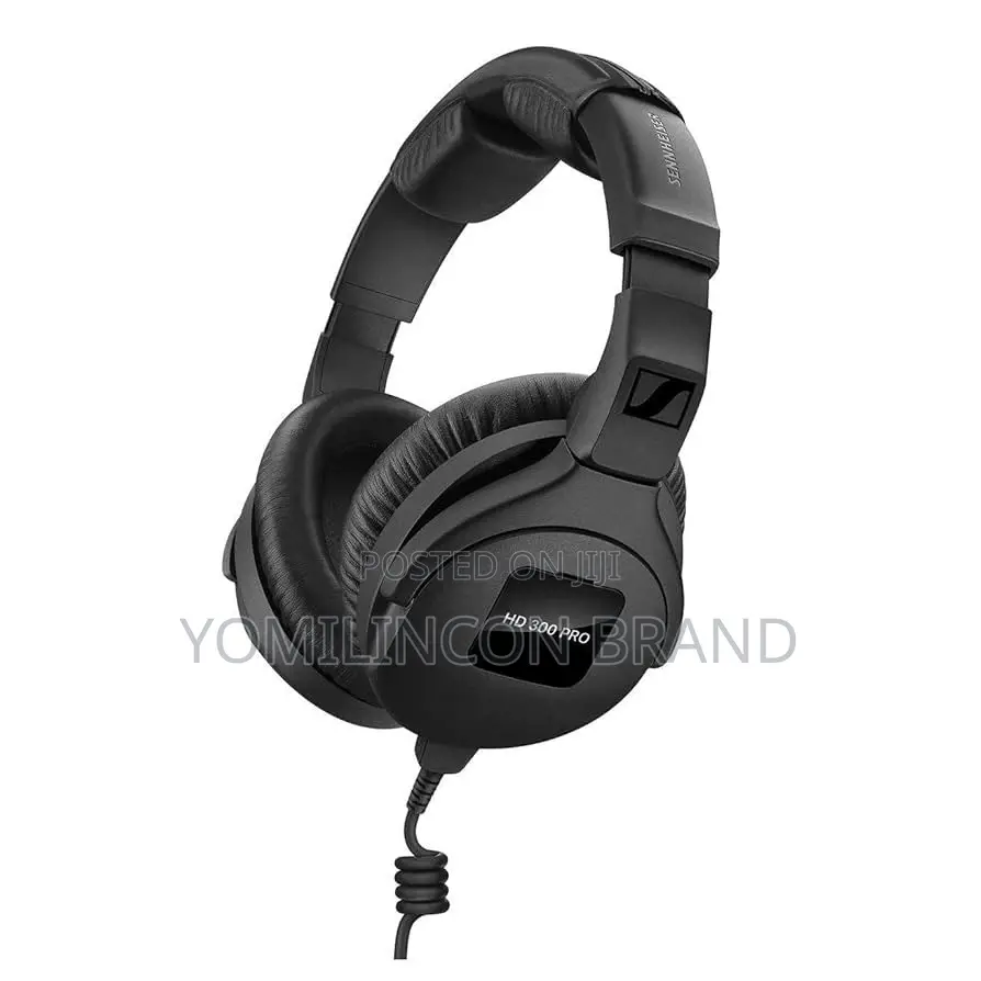 Sennheiser Professional Hd 300 Pro Over-Ear Broadcast Headphones,Black