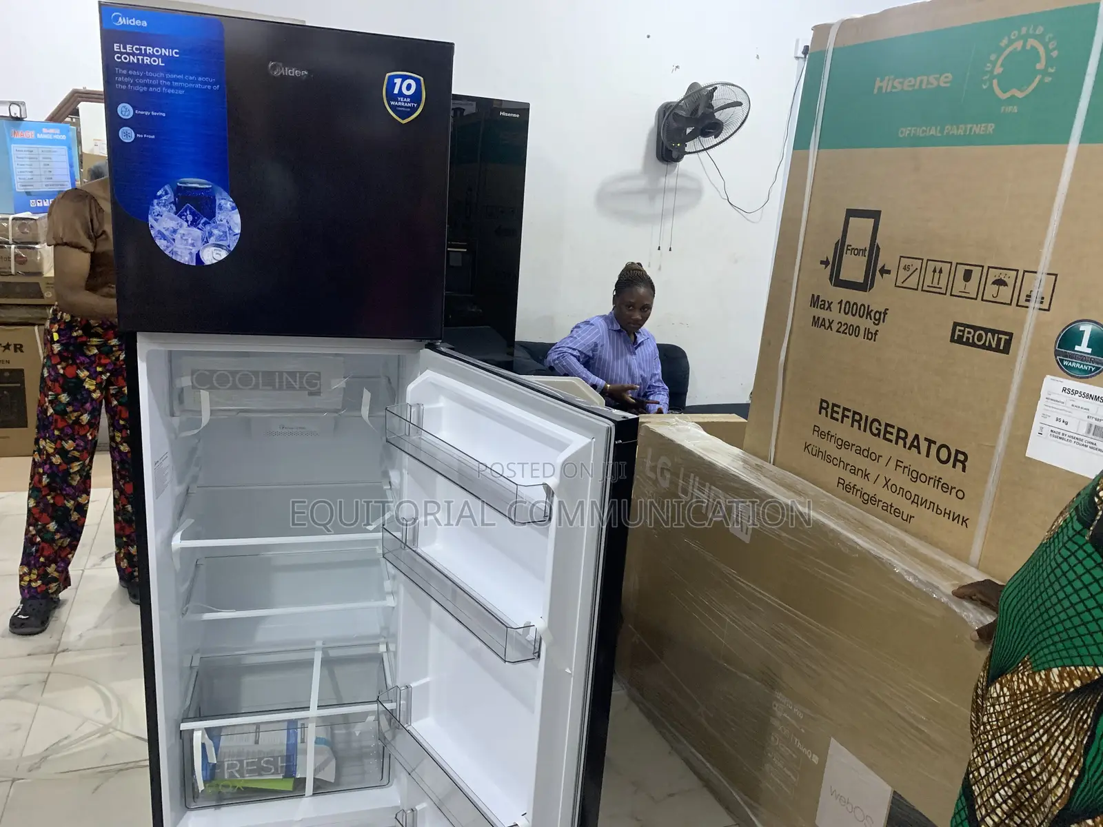 Midea Mdrt390mte28 Top Mount Refrigerator – 266l