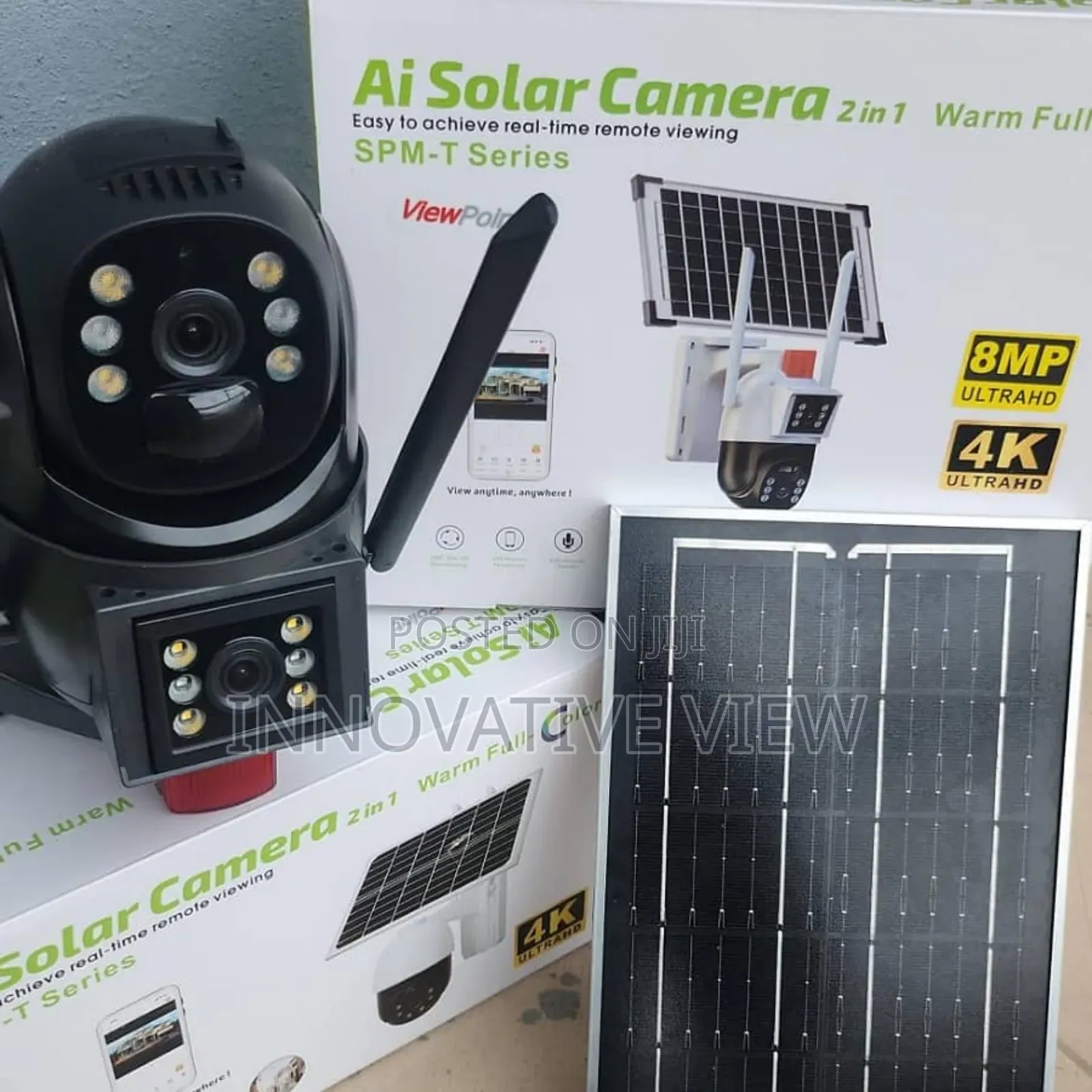 Dual Lens CCTV Security 4g CCTV Camera