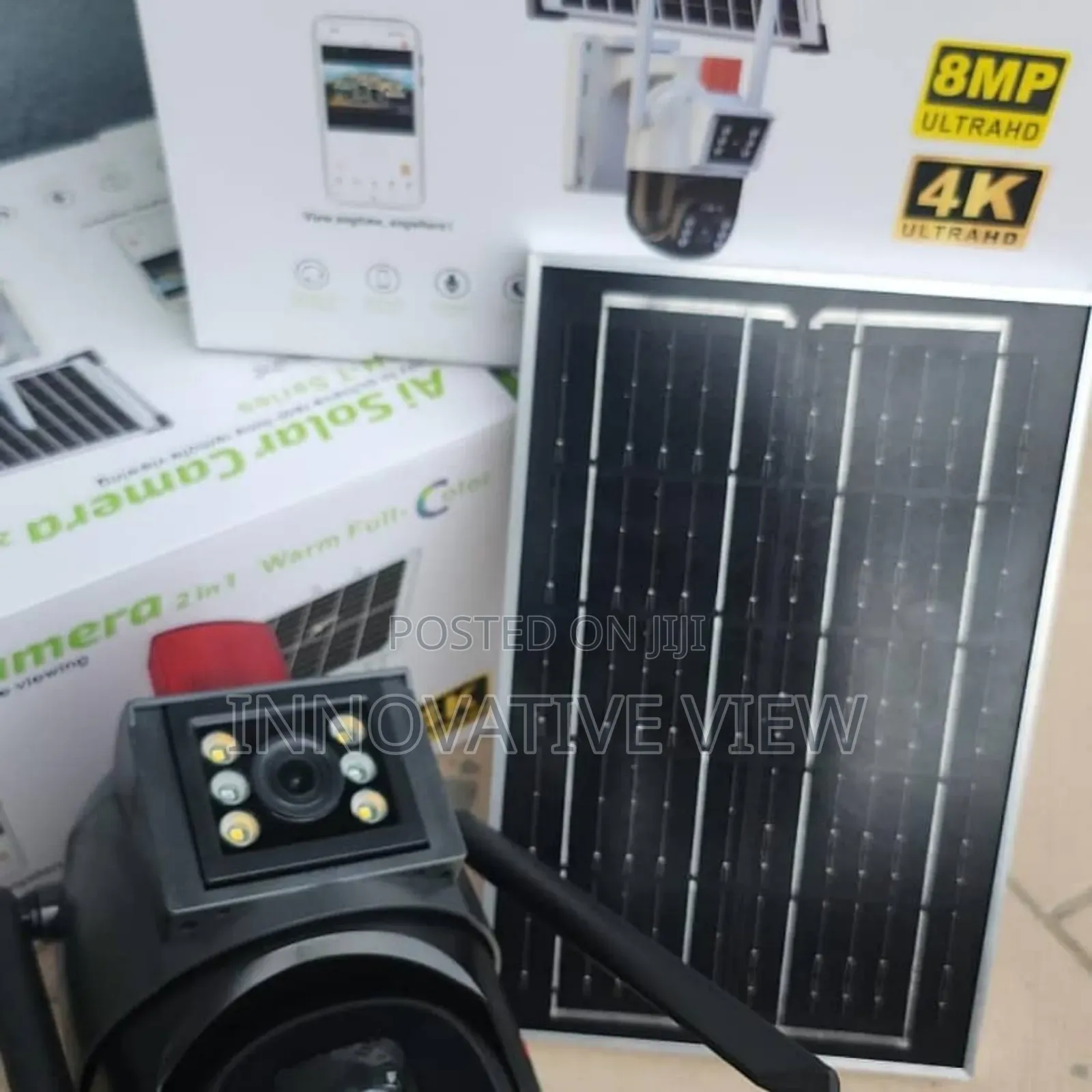 Dual Lens CCTV Security 4g CCTV Camera