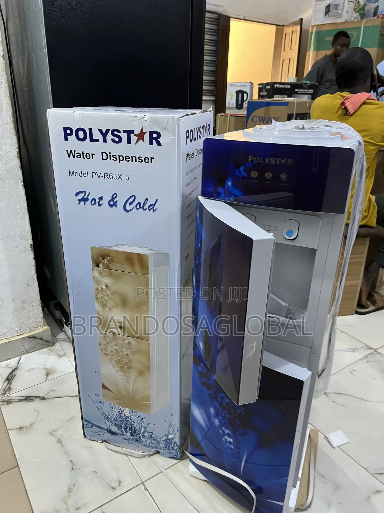 Polystar Pv-R6jx-5ffb Floor Model Water Dispenser – Brand New