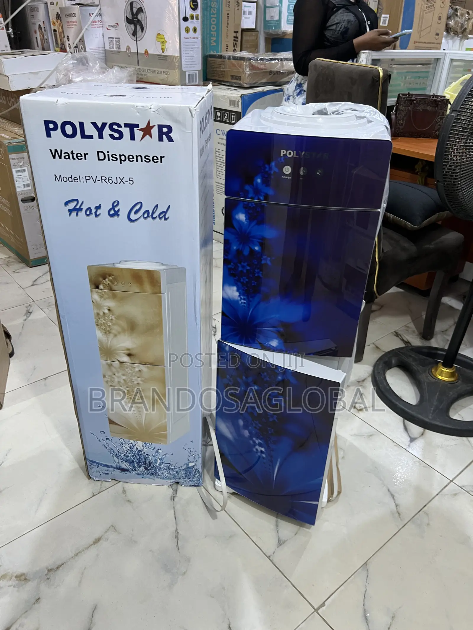 Original Polystar Pv-R6jx-5ffb Dispenser With Double Tap