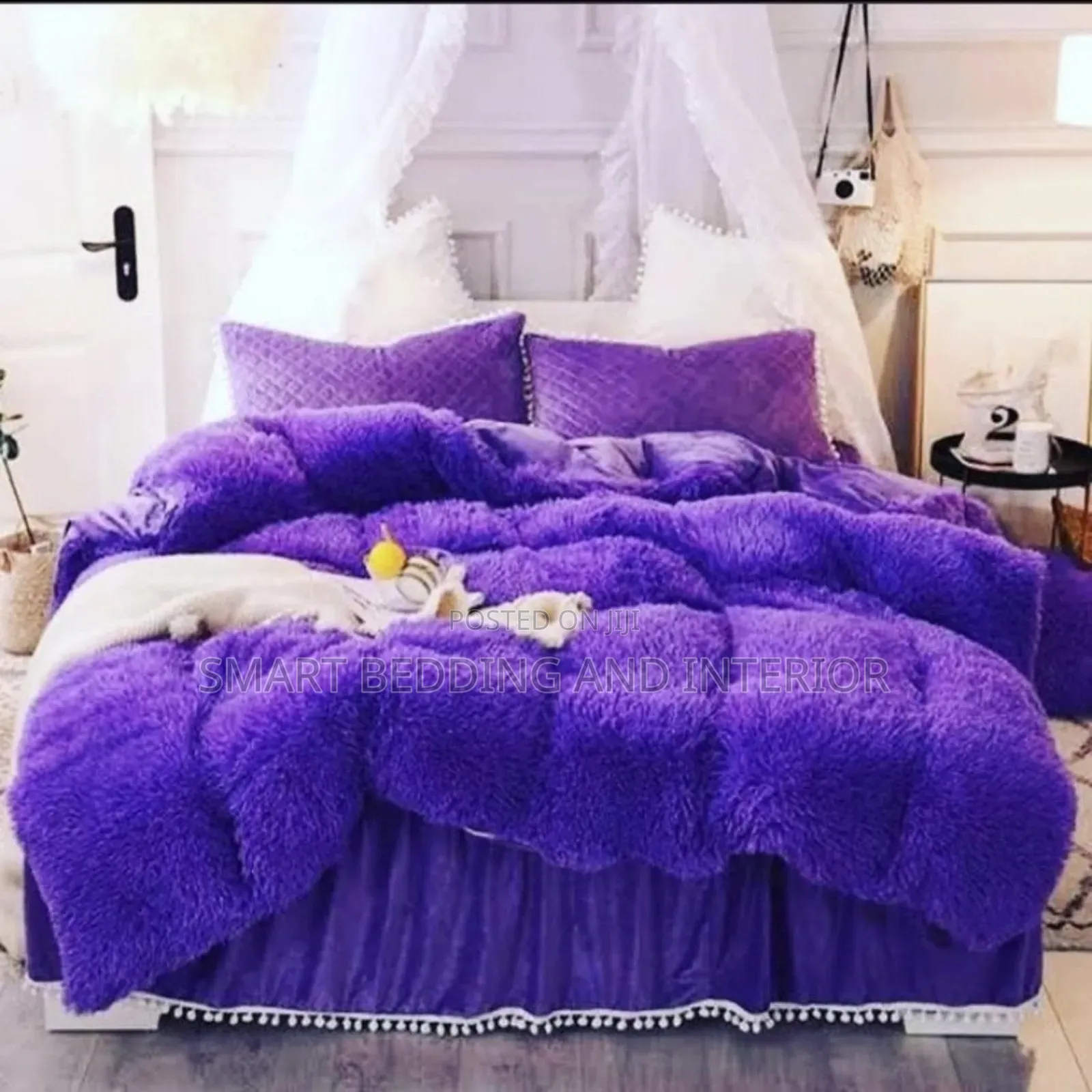 Purple  Fur Cotton