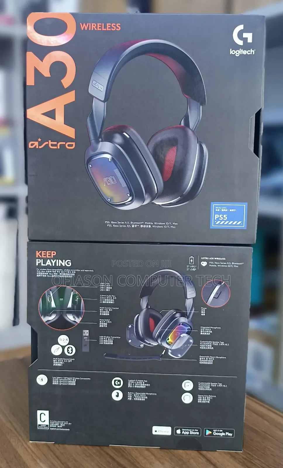 Logitech A30 Astro Wireless Gaming Headset