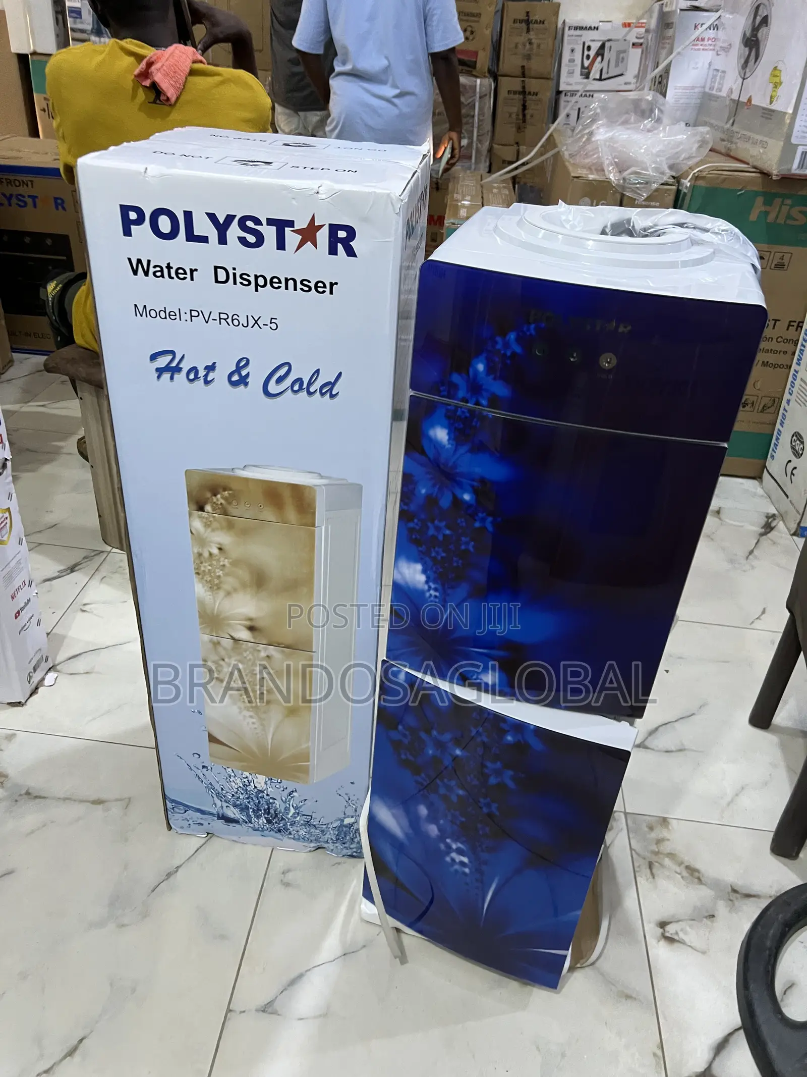 Polystar Pv-R6jx-5ffb Floor Standing Hot Cold Water Dispenser