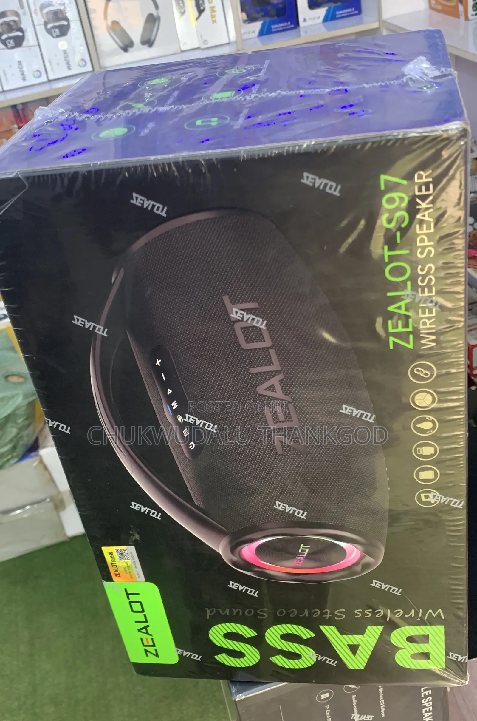 Zealot-S97 Super Bass Wireless Bluetooth Speaker