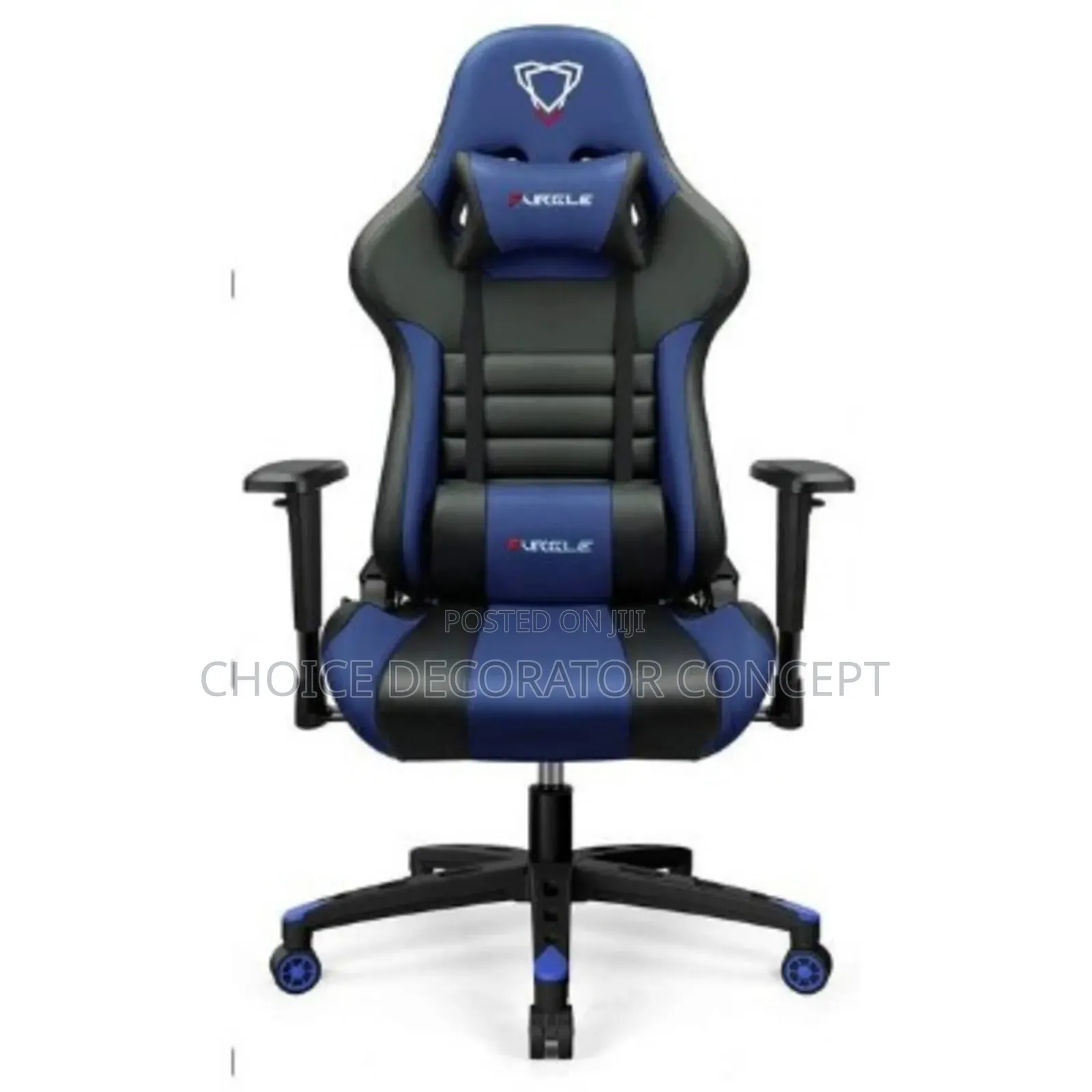 Gaming Chair With Footrest and Lumbar Support