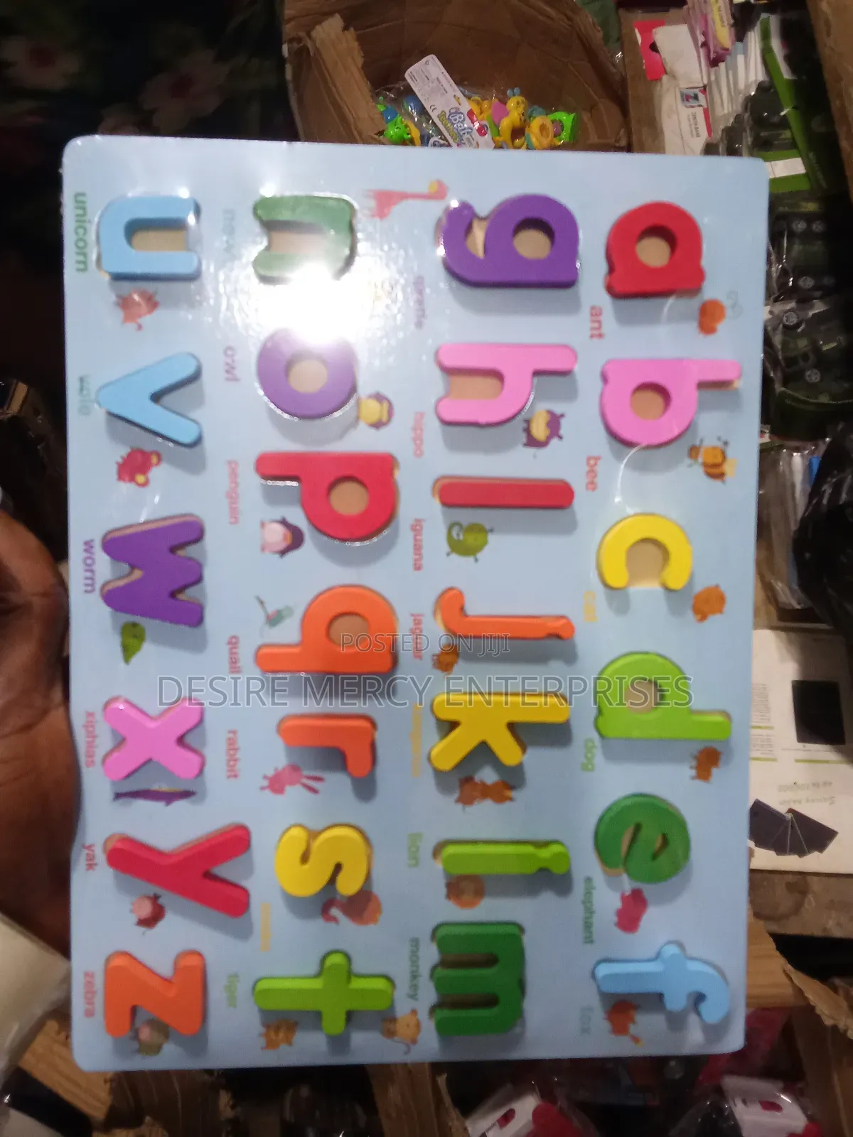 Numbers Shapes Capital Letters Small Letters on Board