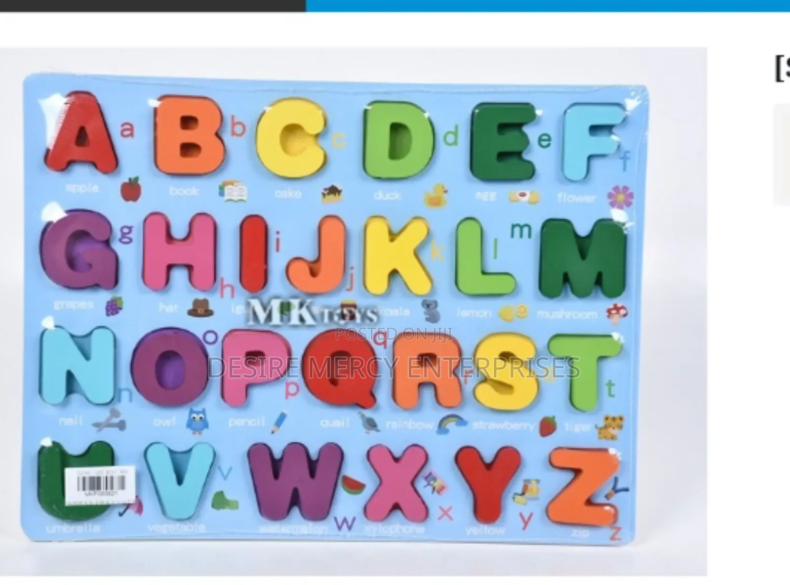 Numbers Shapes Capital Letters Small Letters on Board