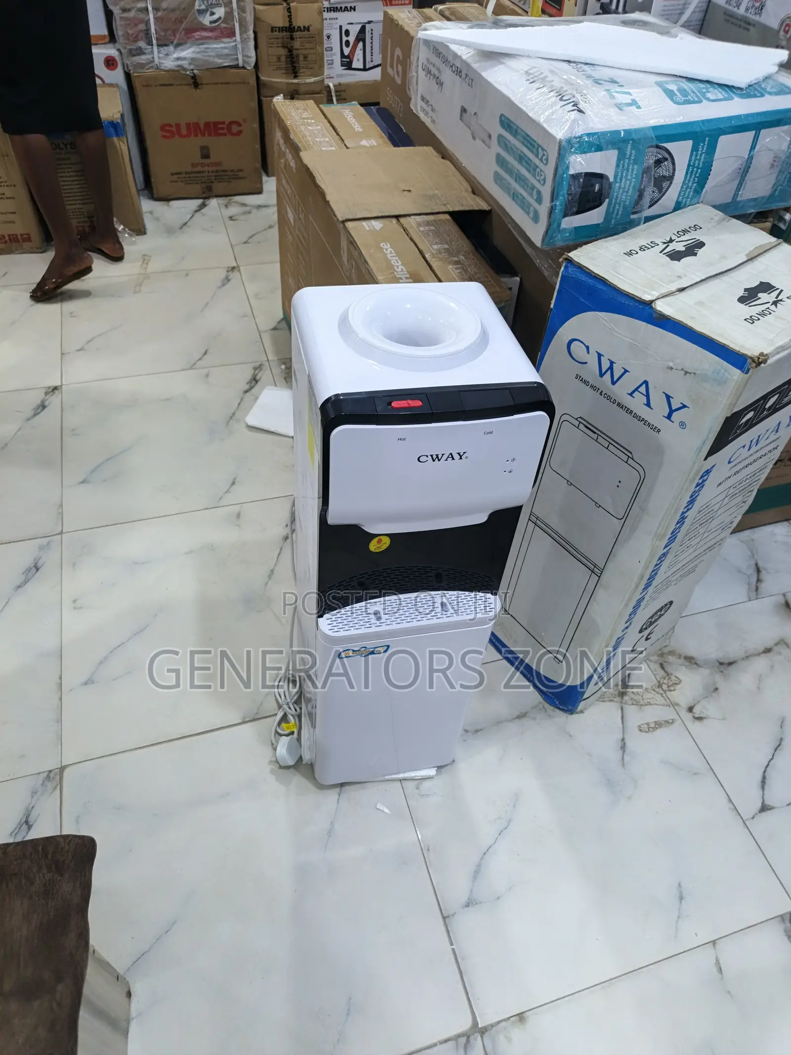 Cway Ylr2.0-5(Byb53) Stylish Water Dispenser With Cabinet Storage