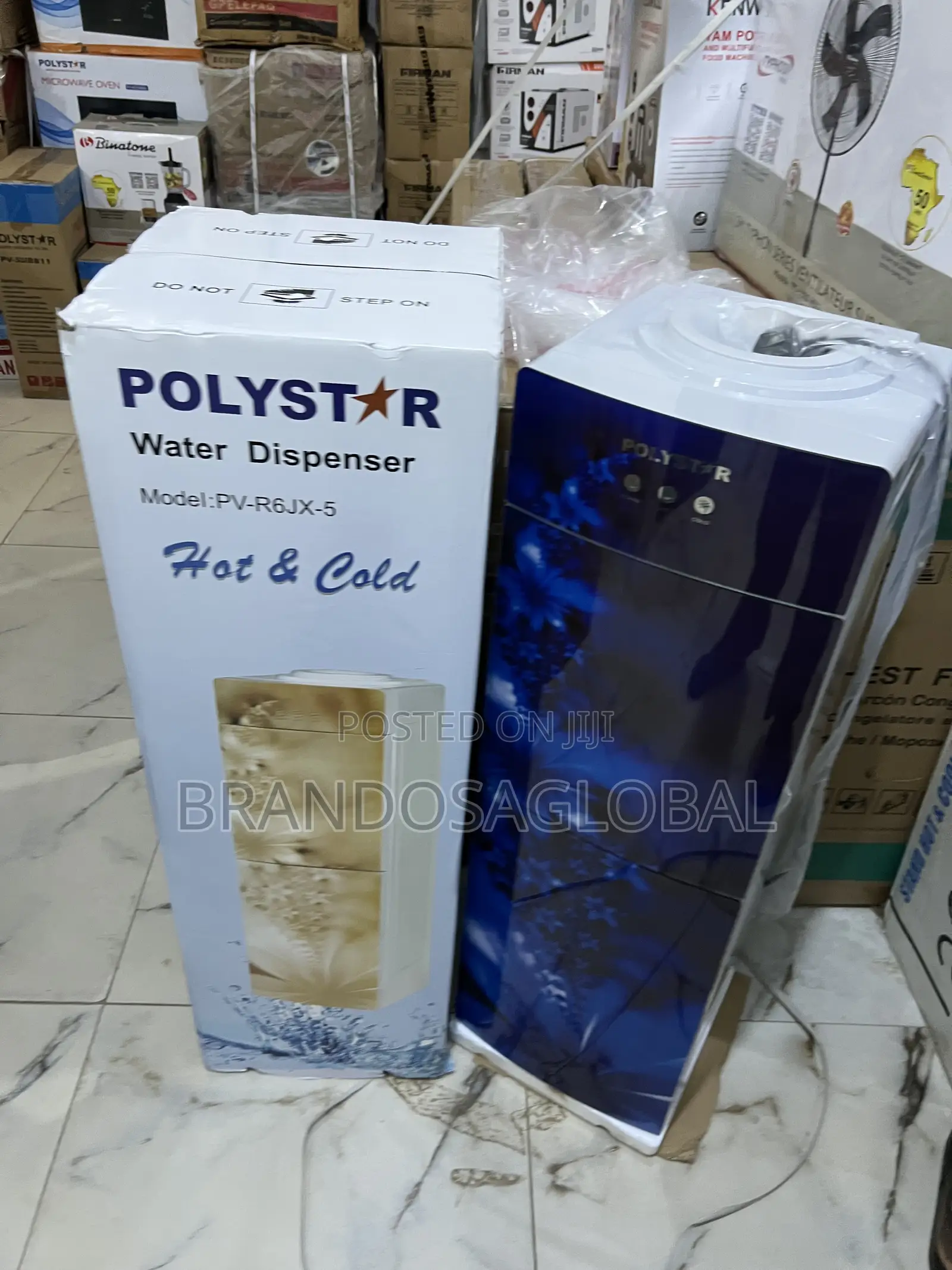 Polystar Pv-R6jx-5ffb Hot Cold Water Dispenser With Cabinet
