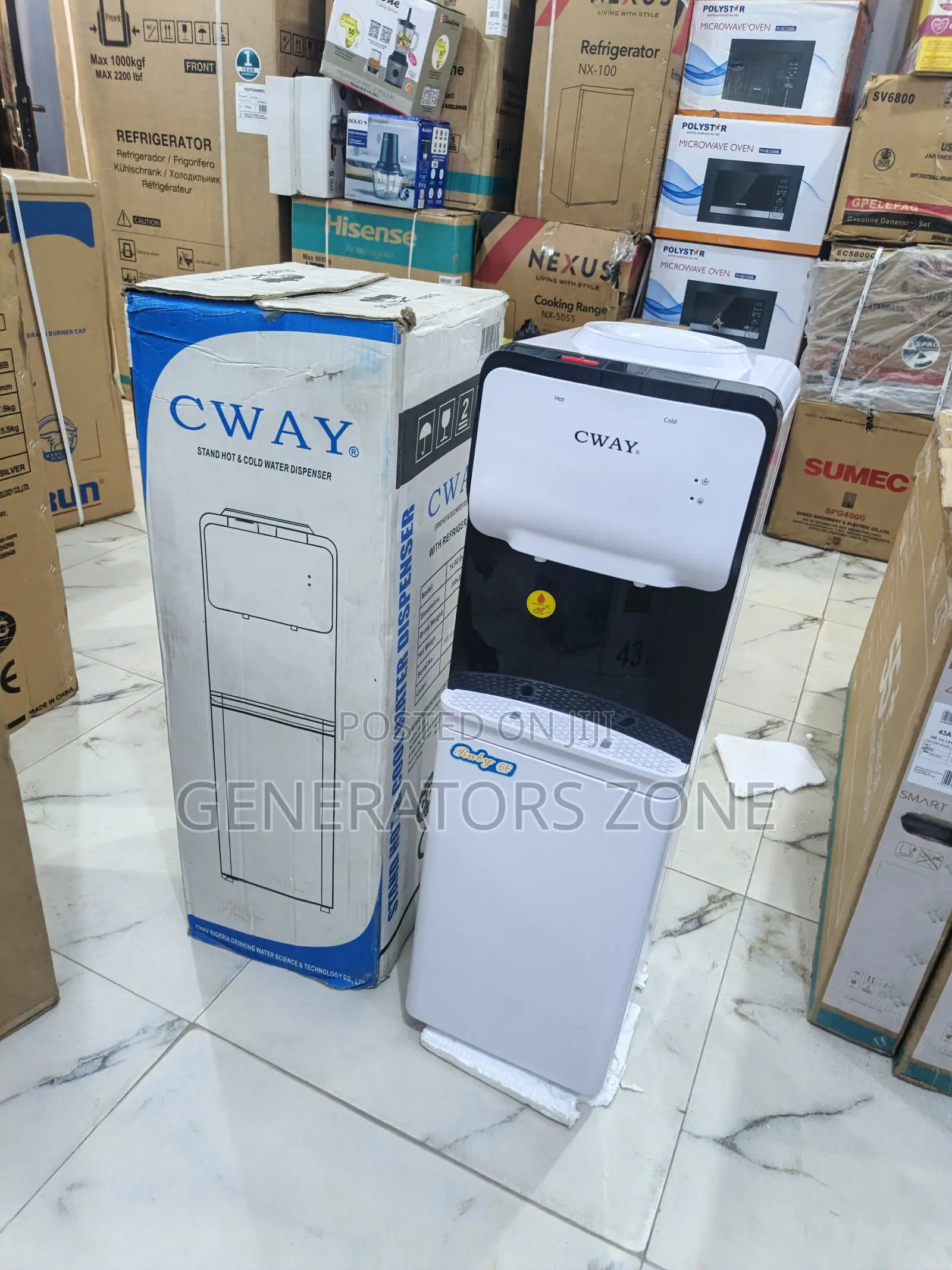 Cway Ylr2.0-5(Byb53) Hot Cold Standing Water Dispenser – Quick Serve