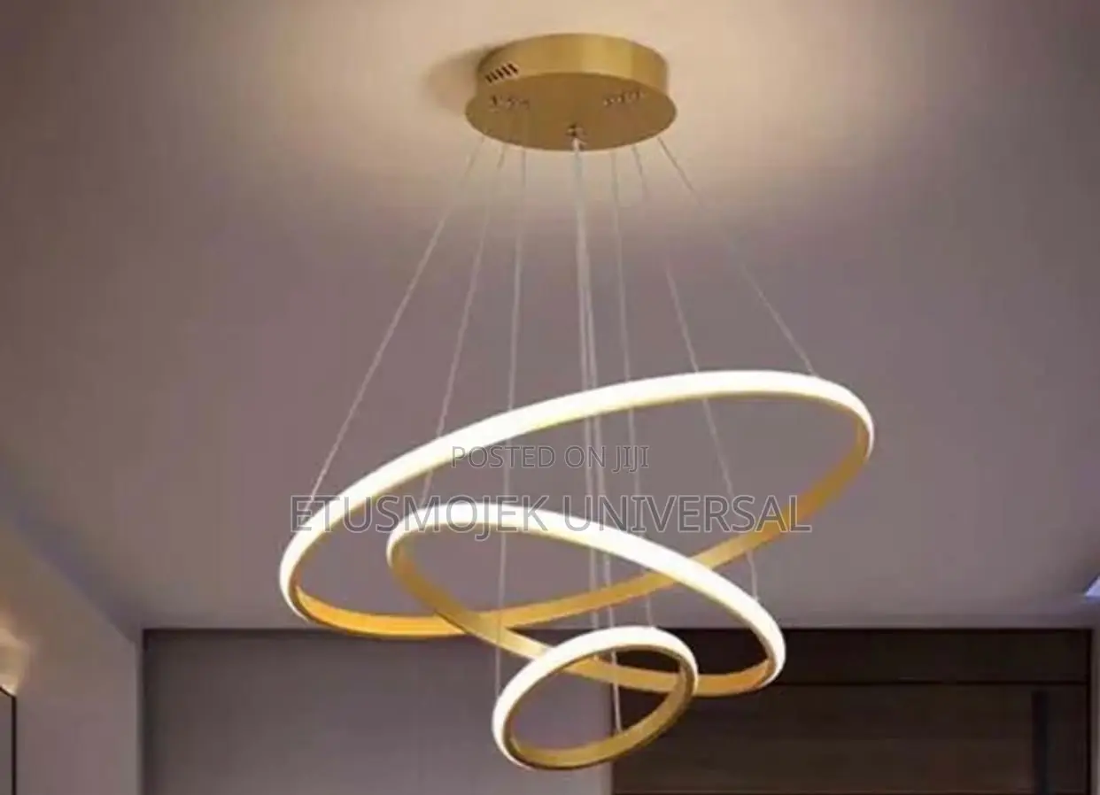 Unique Dropping Ceiling and Decking Chandelier