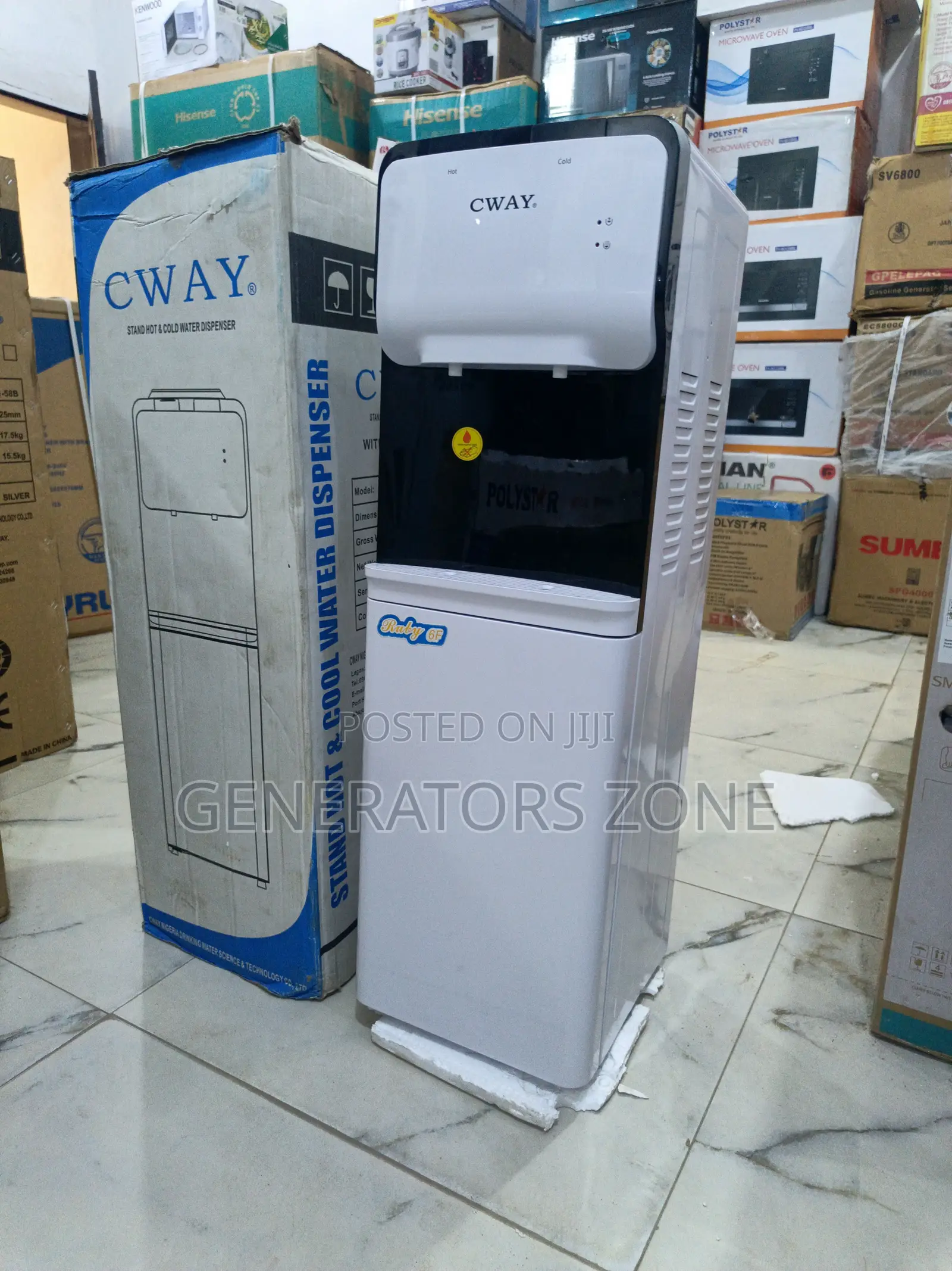 Cway Standing Hot Cold Water Dispenser – New Durable