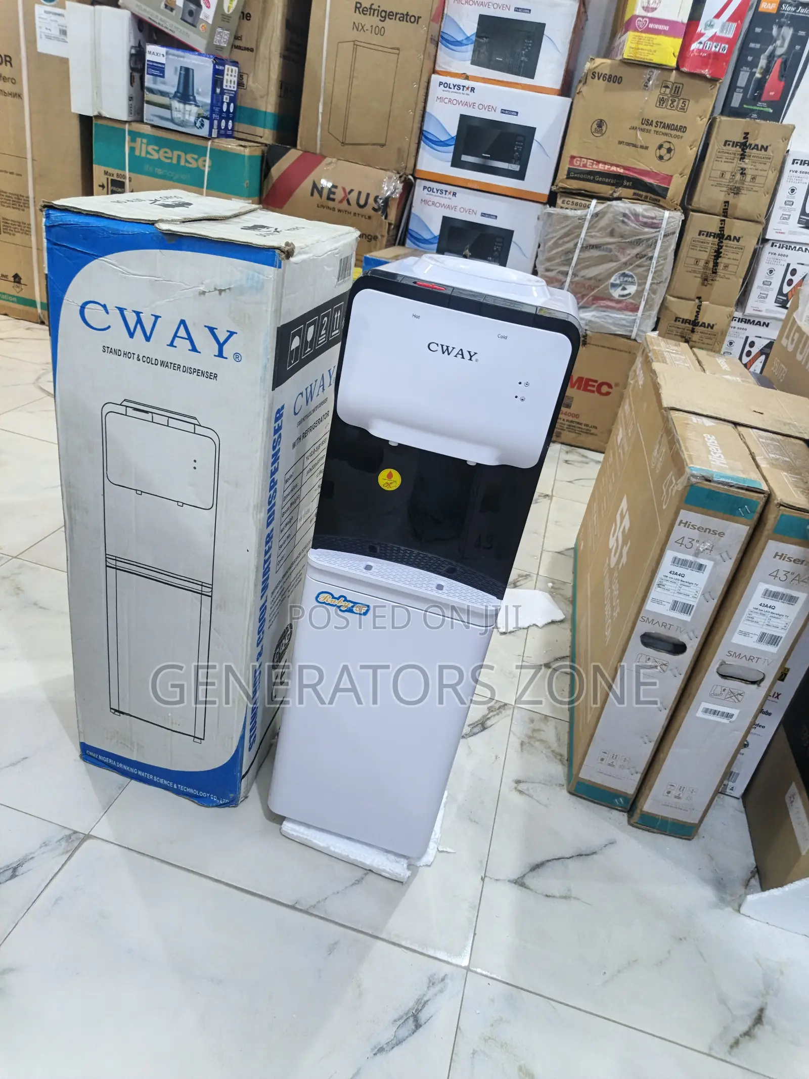Space-Saving Cway Ylr2.0-5(Byb53) Standing Hot Cold Water Dispenser