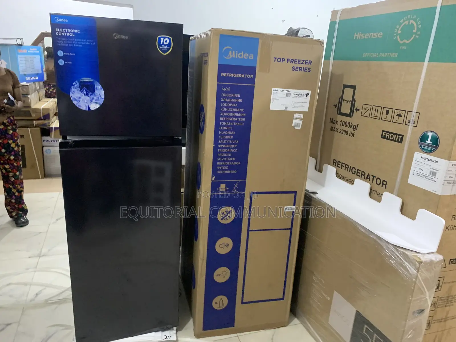 Midea 266l Fridge With Convertible Zone Drawer