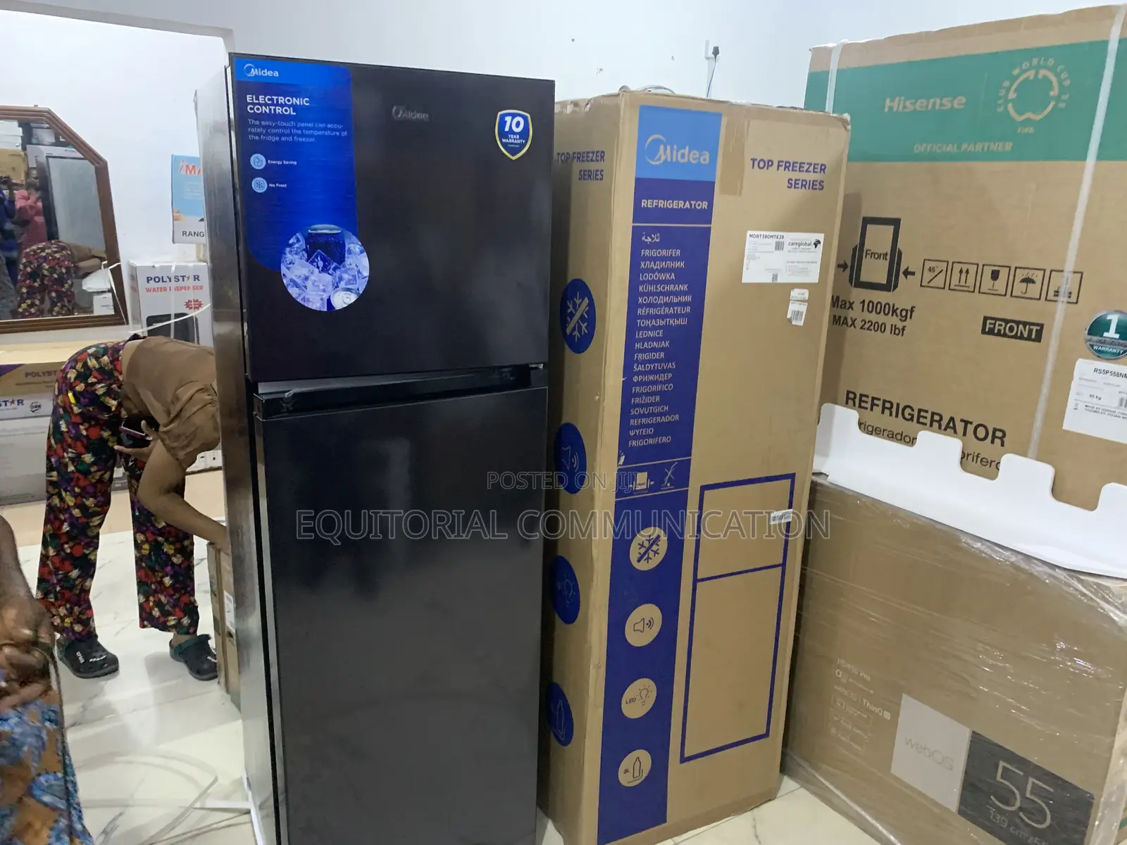 Midea Top Mount Refrigerator – Best Price Online